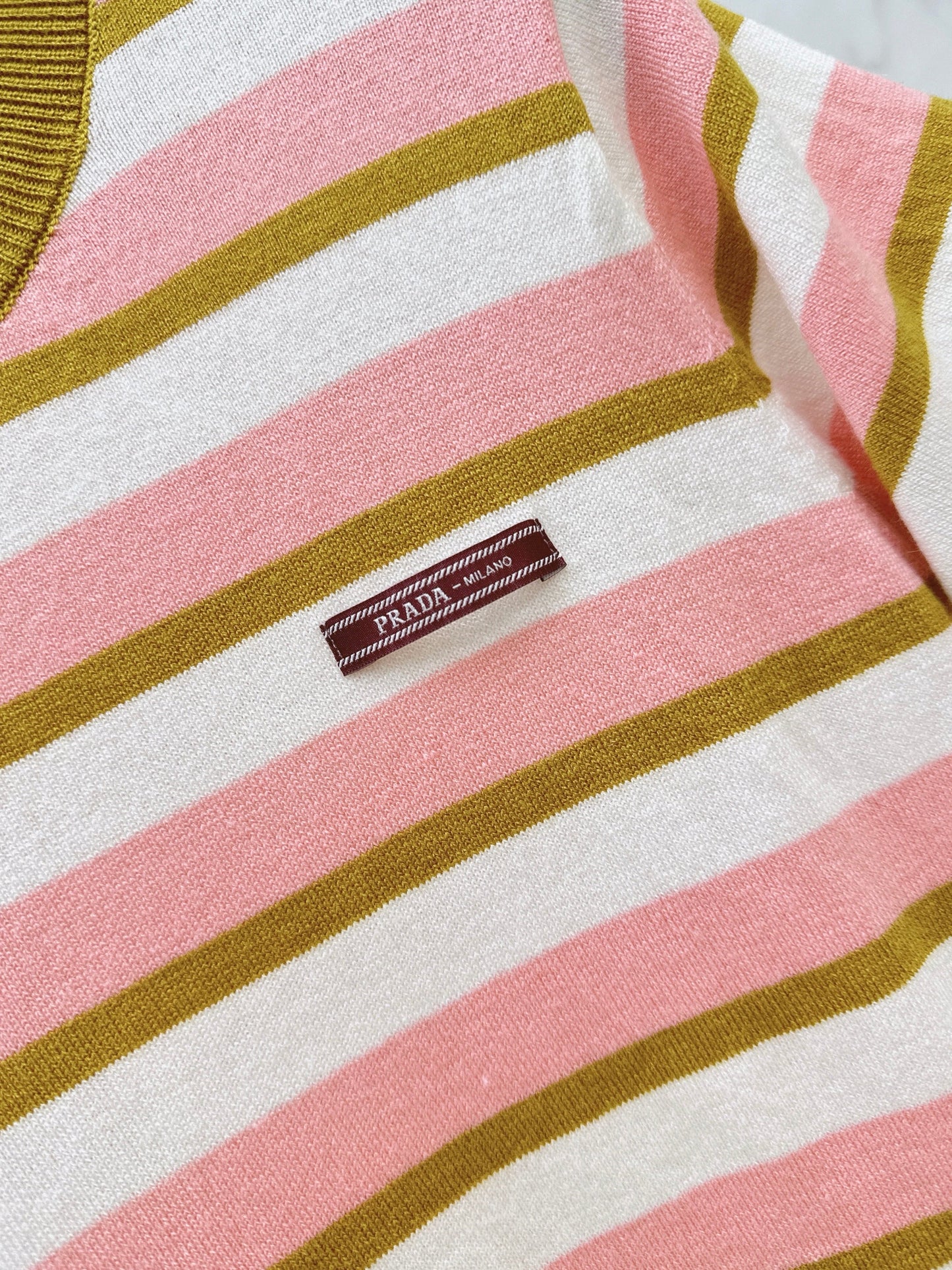 26SS NEW wool short sleeve sweater