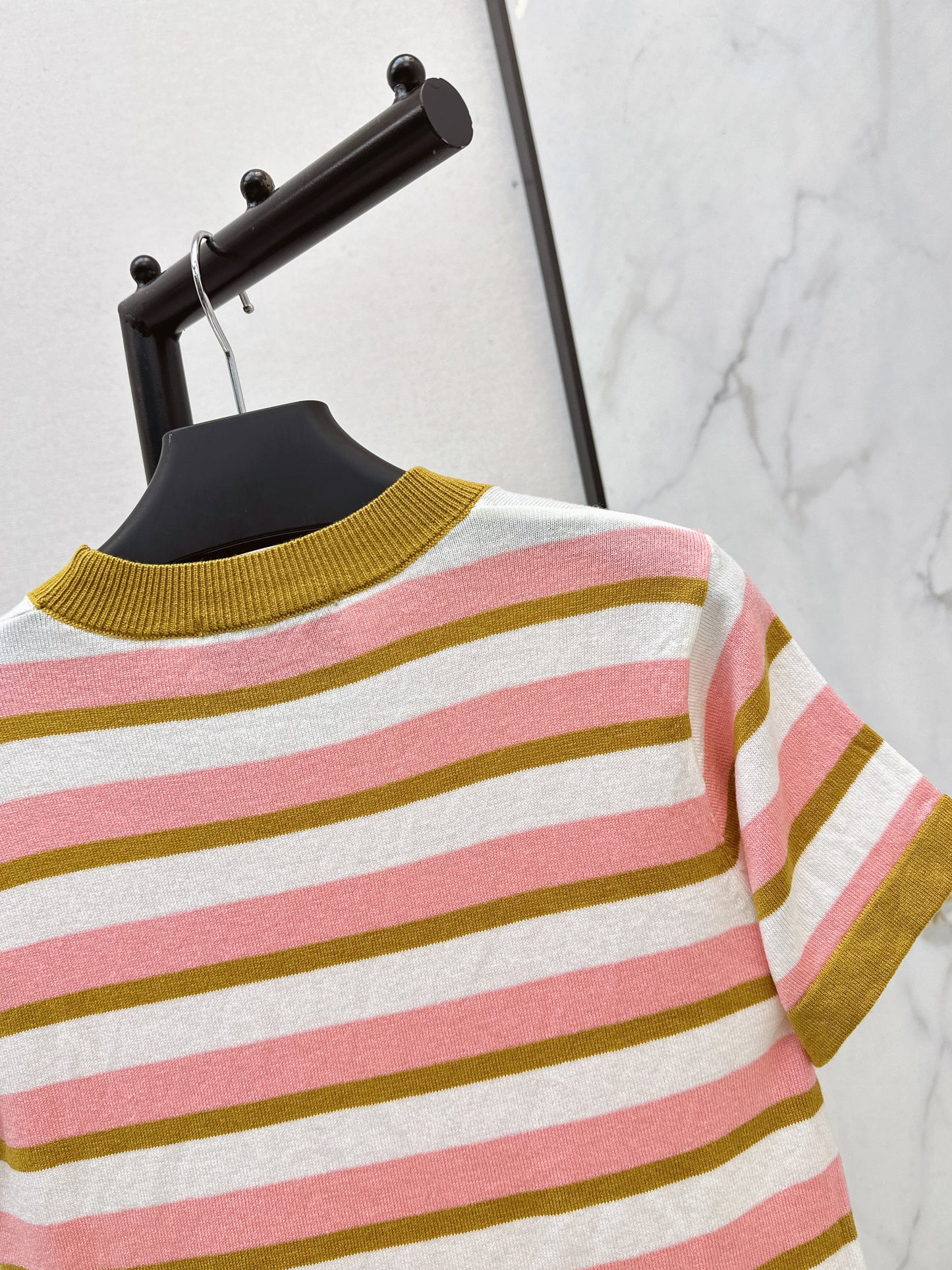 26SS NEW wool short sleeve sweater