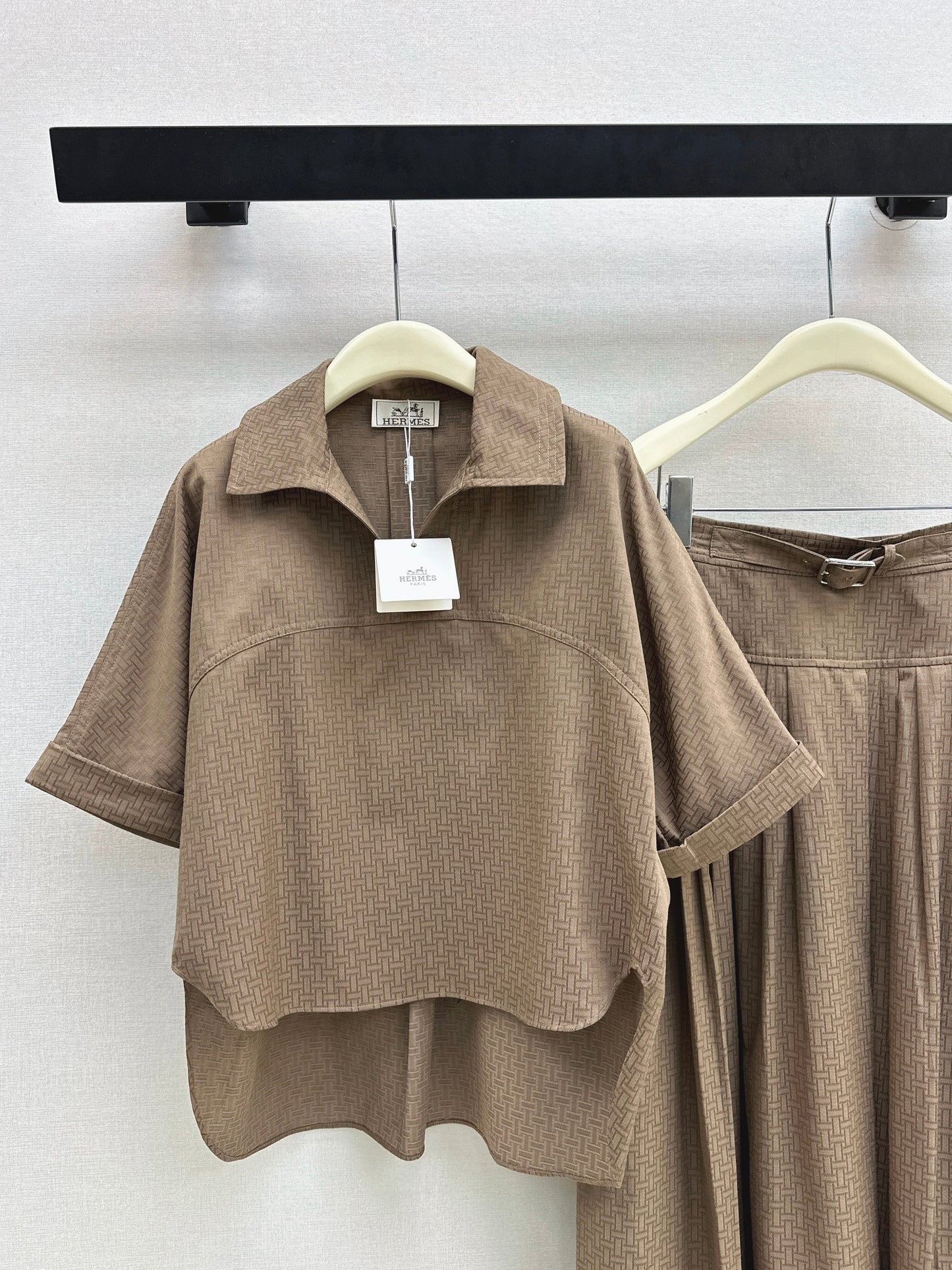 26SS NEW jacquard shirt shirt sets