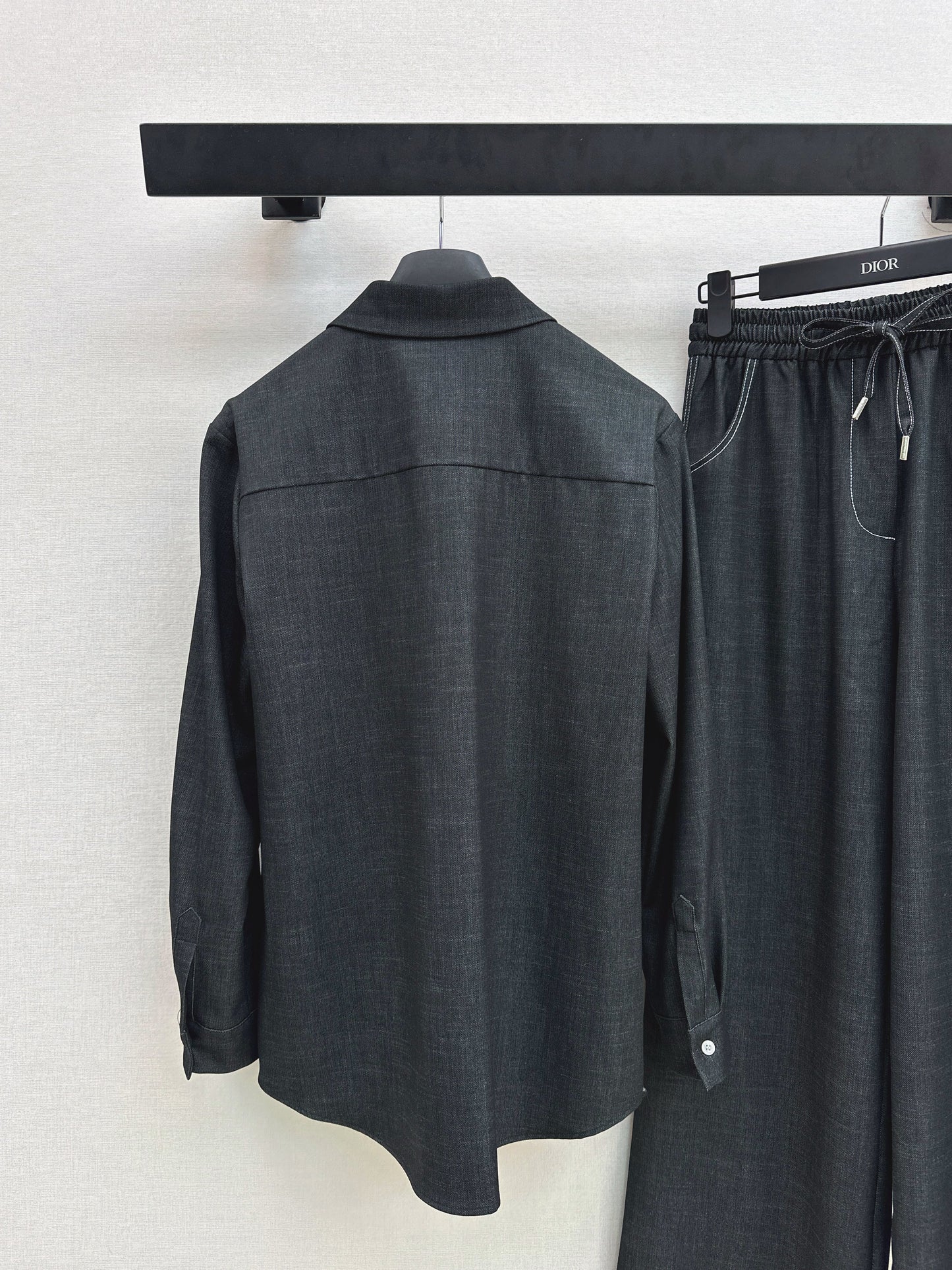 26SS NEW vintage shirt+straight pant sets