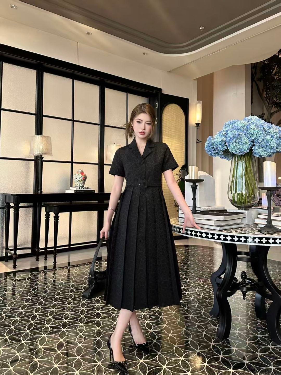 26SS NEW jacquard dress