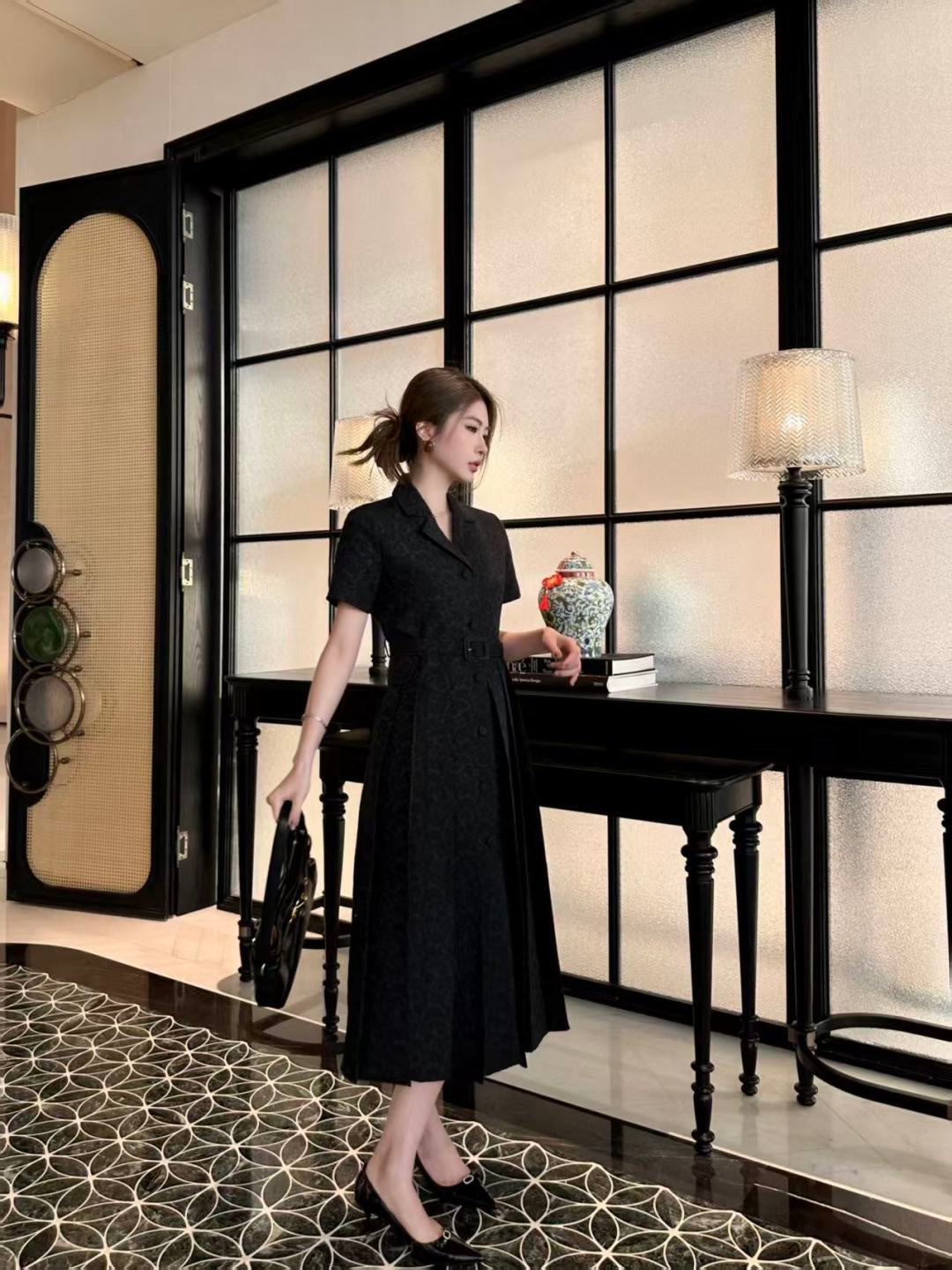 26SS NEW jacquard dress