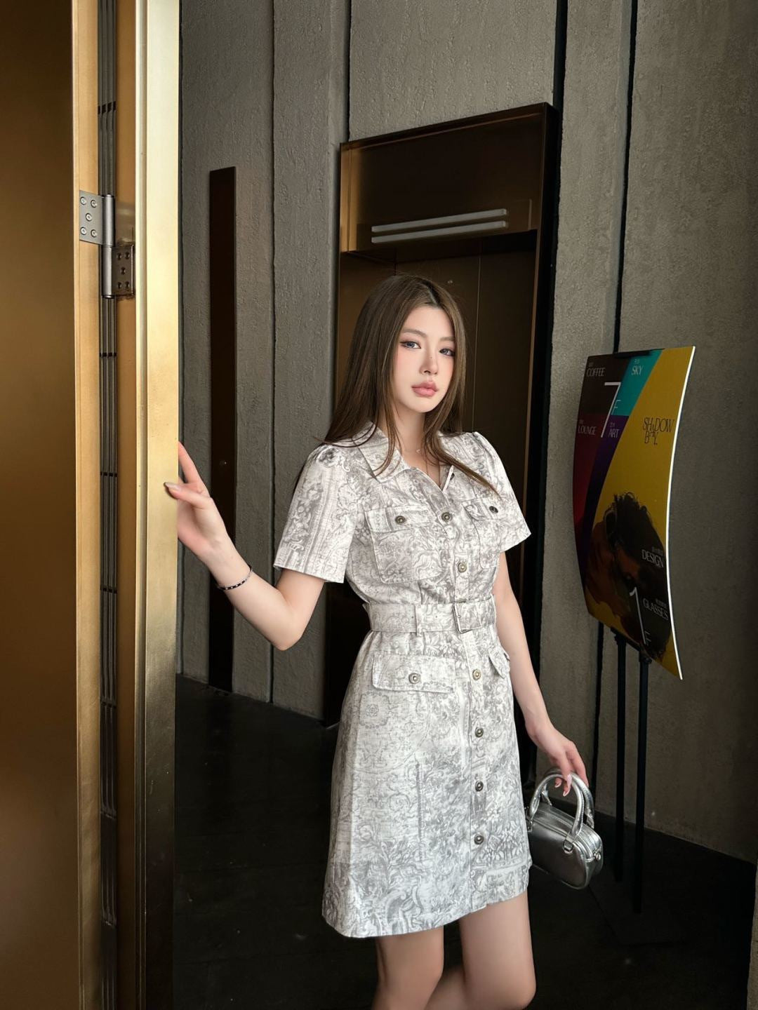 26SS NEW print dress