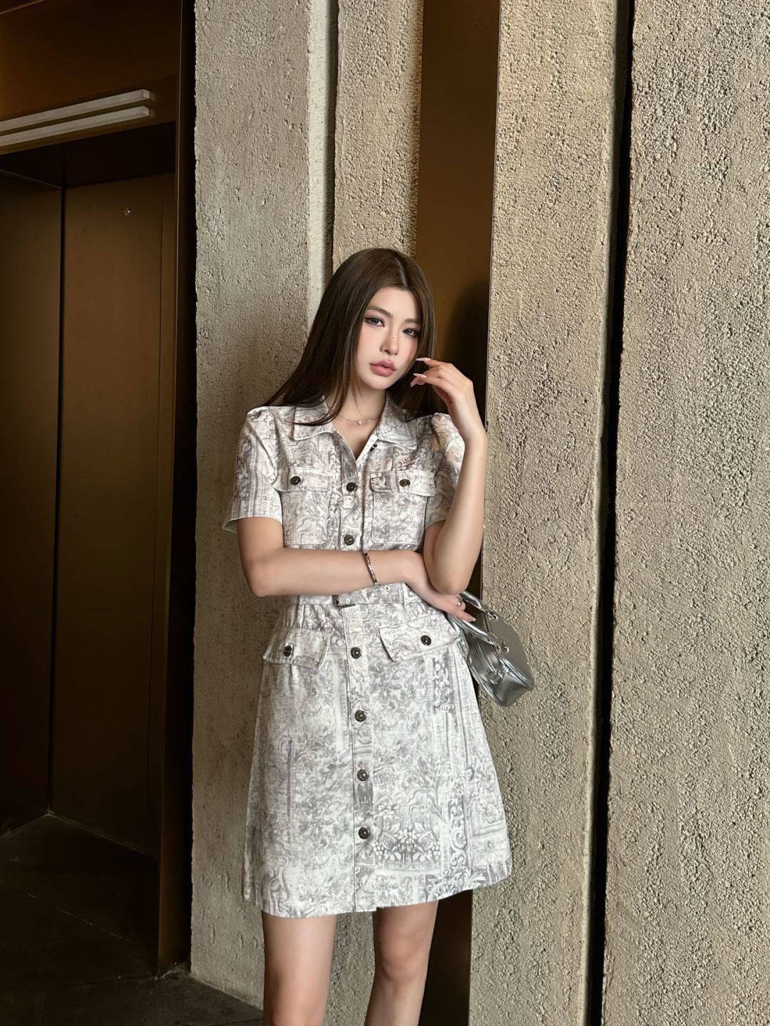 26SS NEW print dress