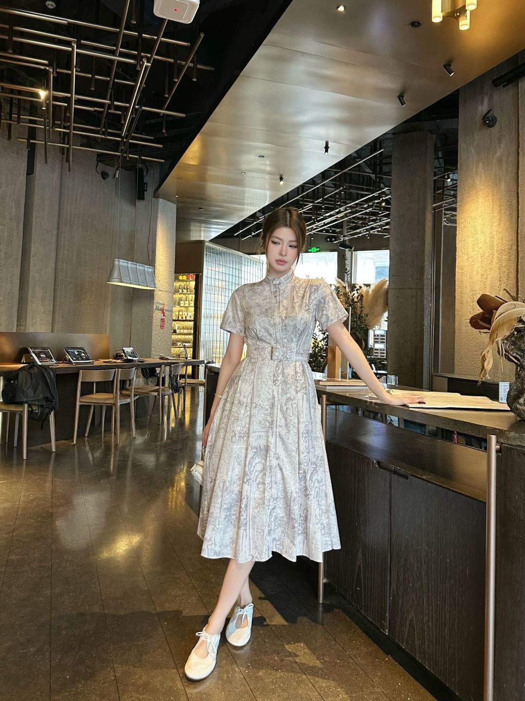 26SS NEW print dress