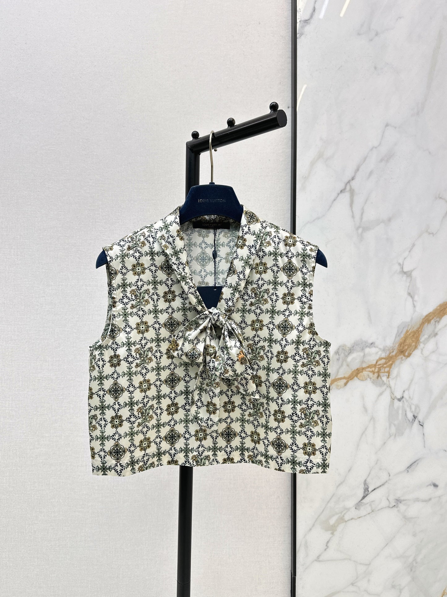 26SS NEW print sleeveless top
