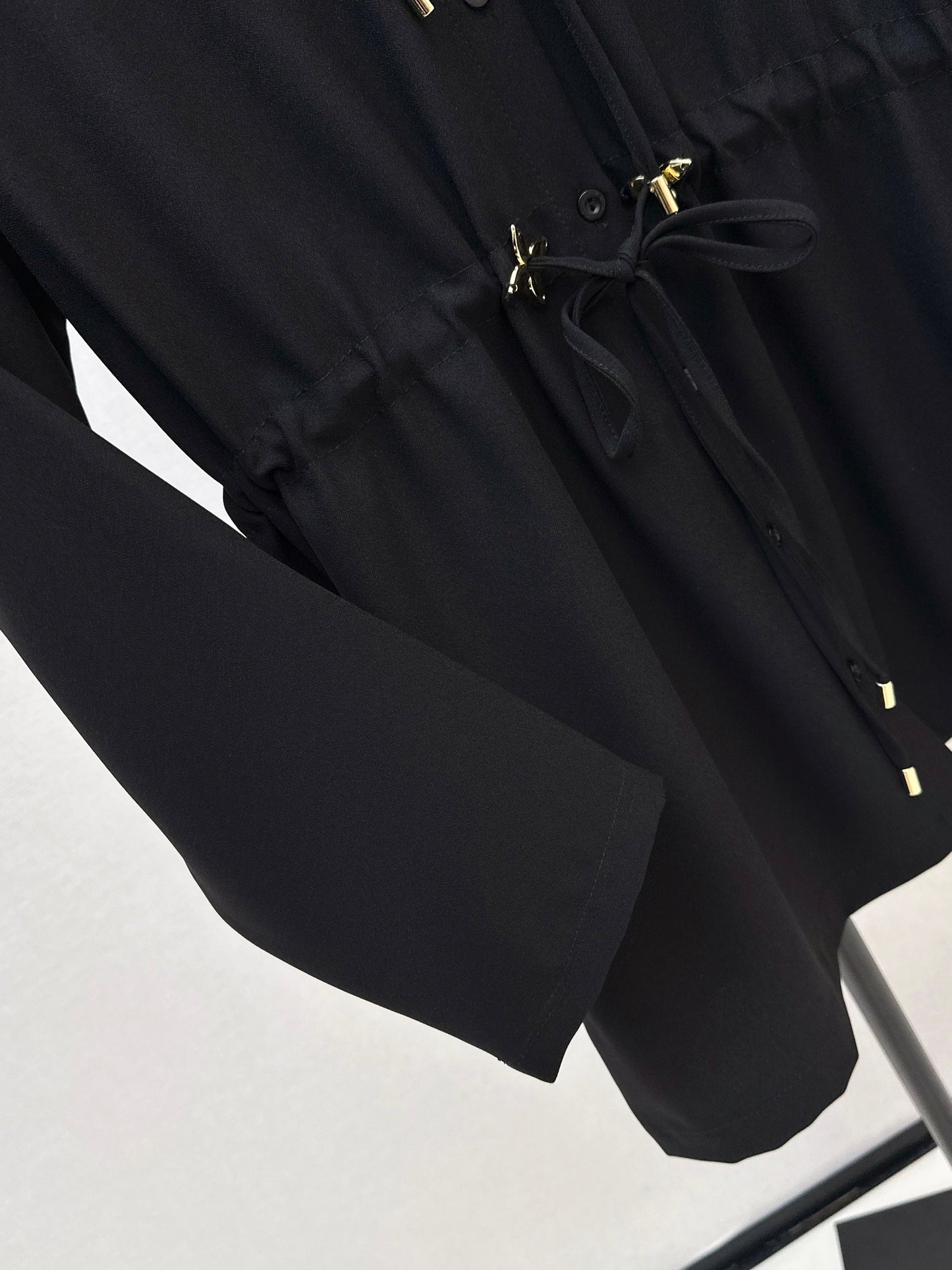 26SS NEW drawstring hooded dress
