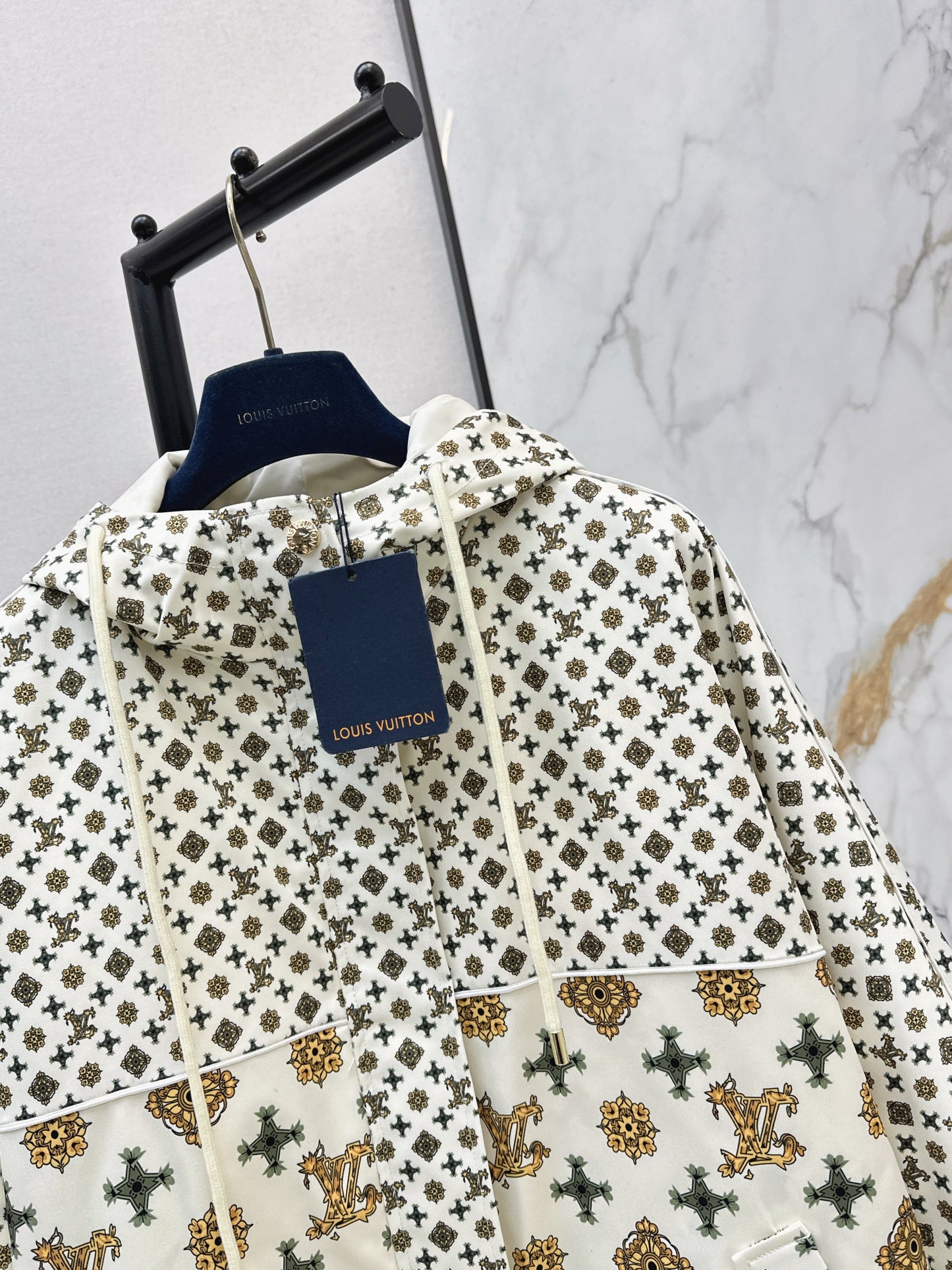 26SS NEW hooded zipper trench coats