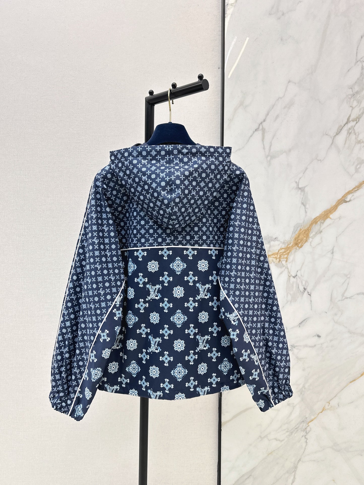 26SS NEW hooded zipper trench coats