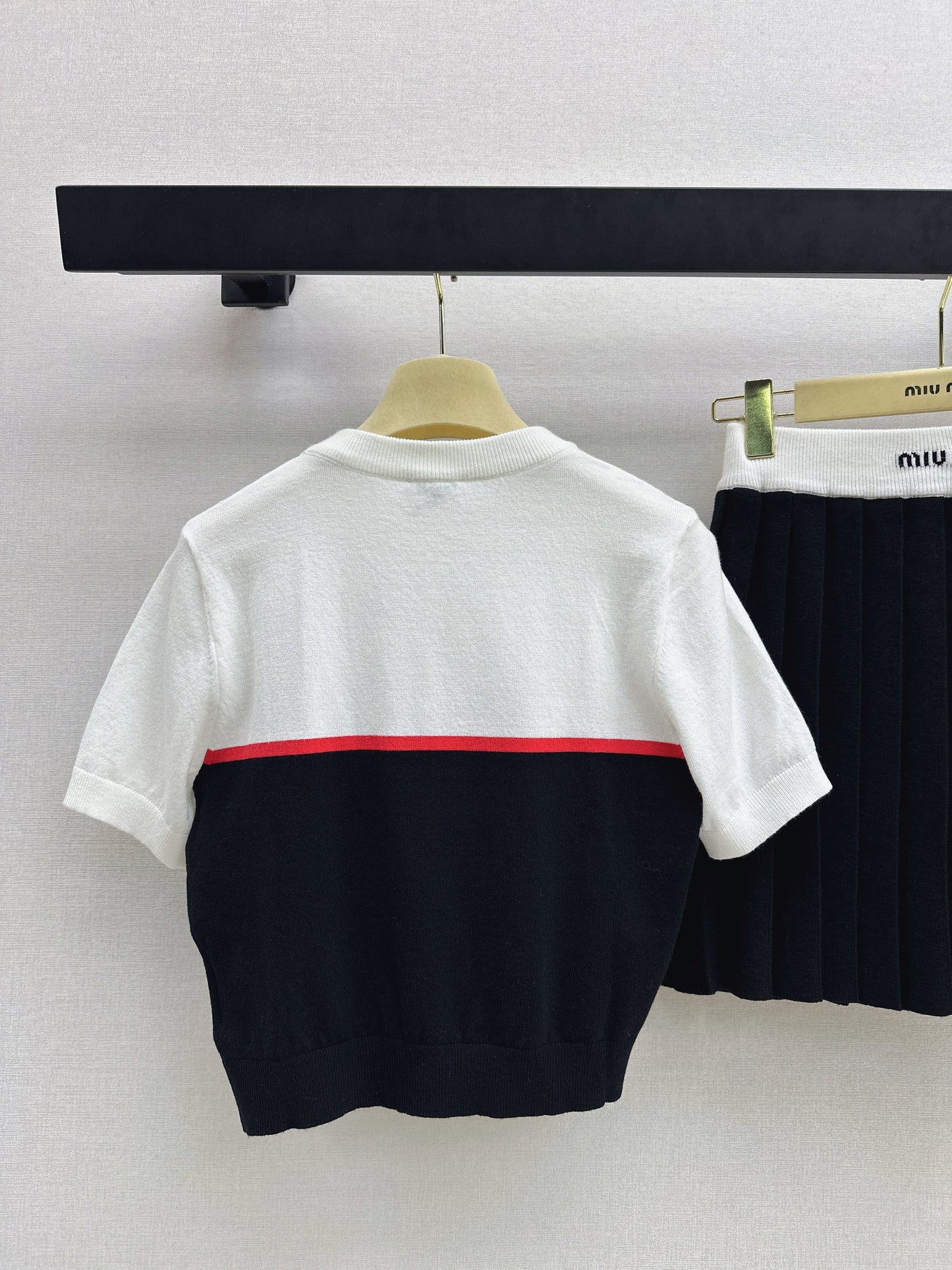 26SS NEW contract color blocking outfit sets