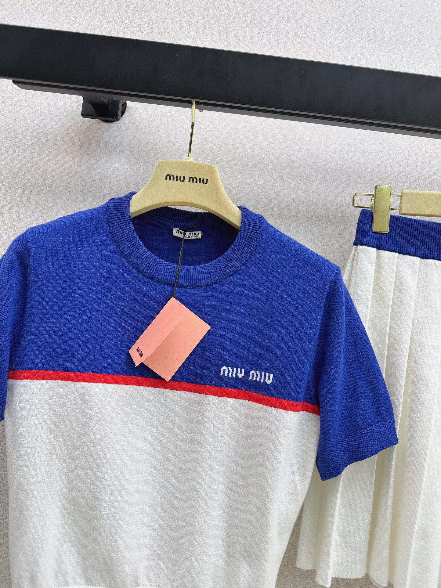 26SS NEW contract color blocking outfit sets