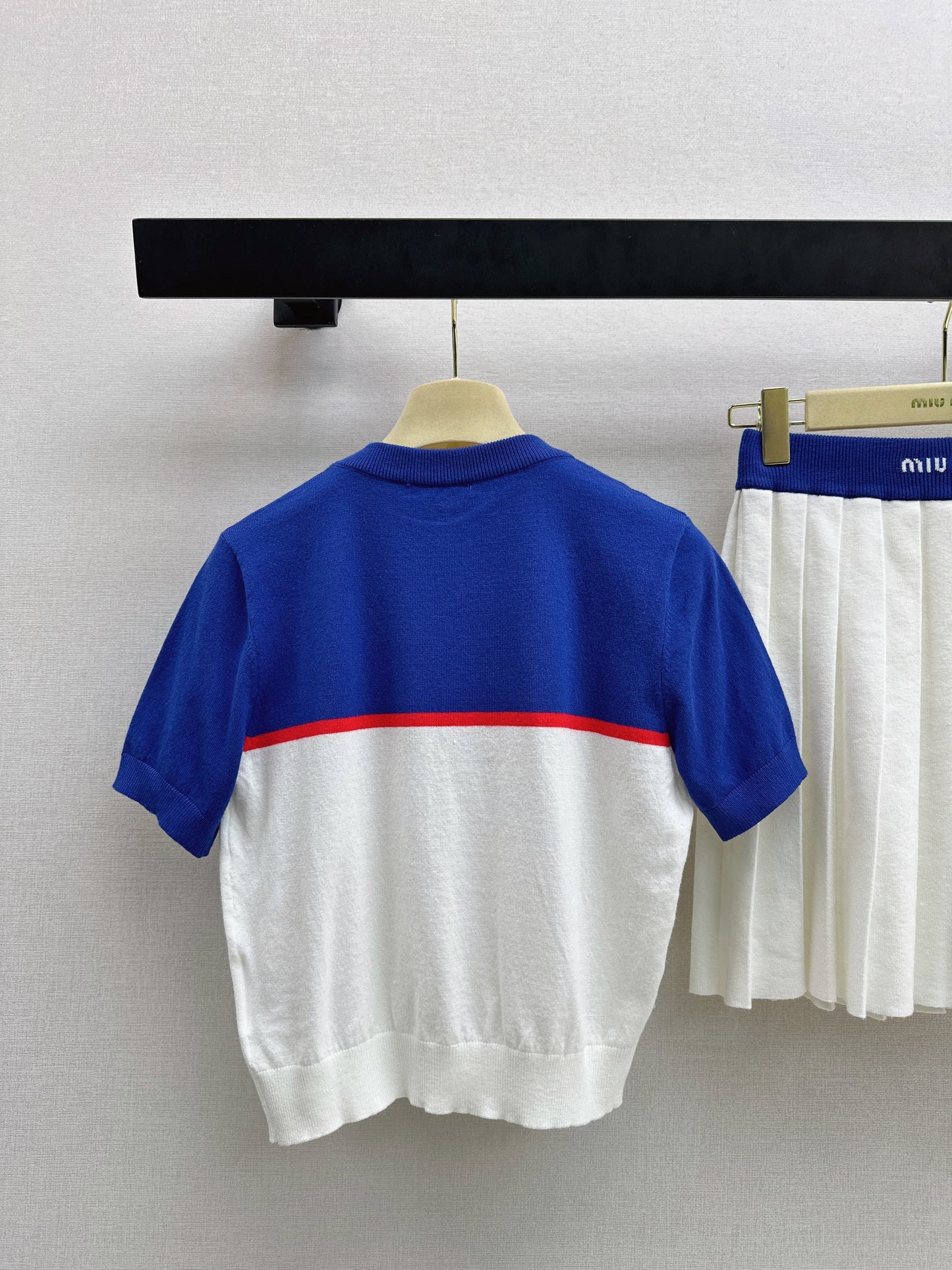 26SS NEW contract color blocking outfit sets