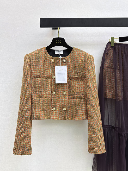 26SS NEW tweed woven jacket