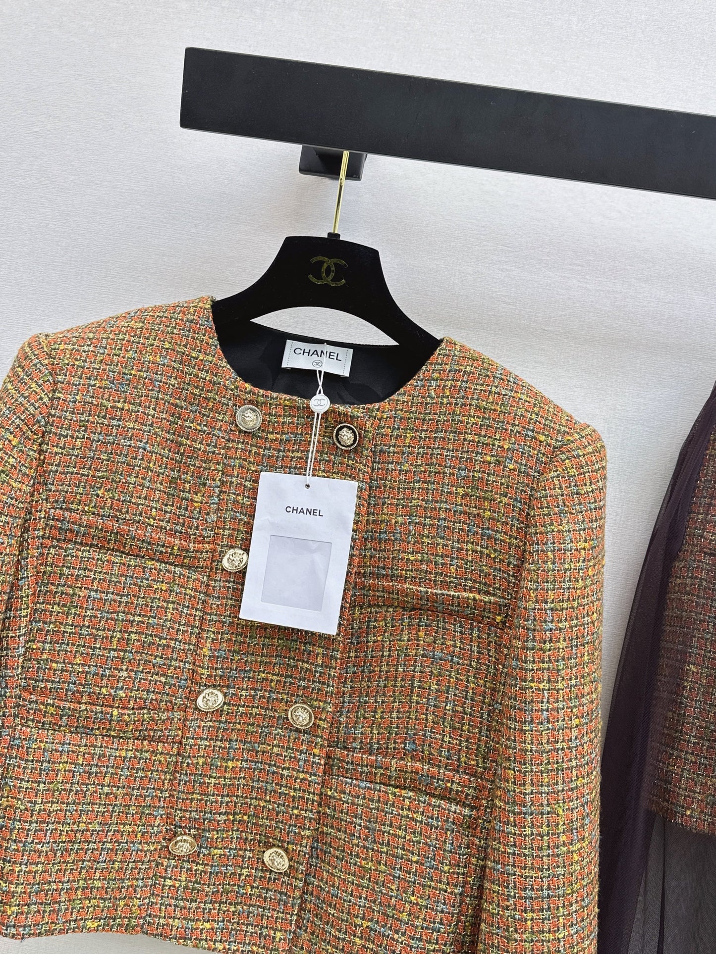 26SS NEW tweed woven jacket
