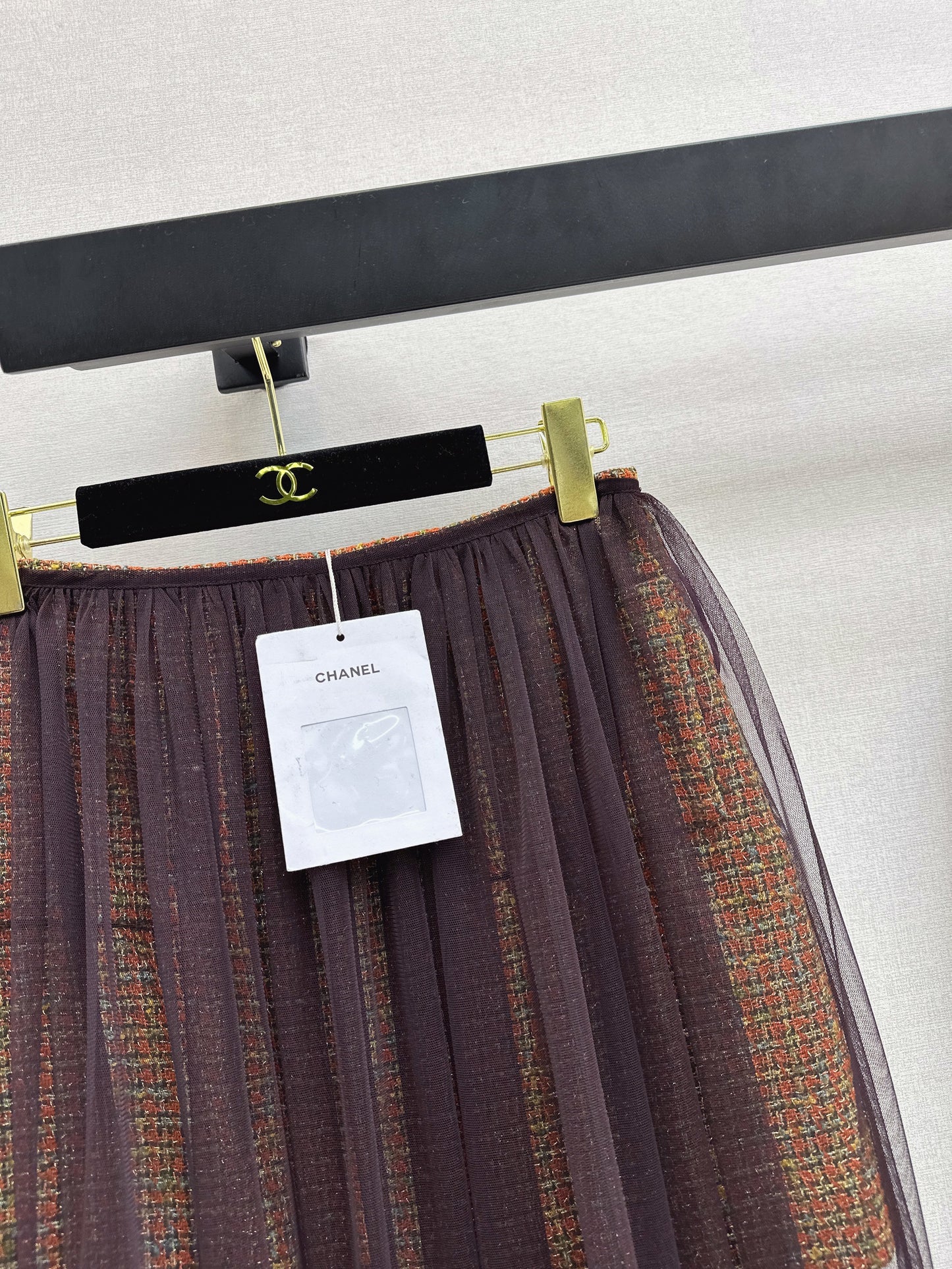 26SS NEW woven mesh skirt