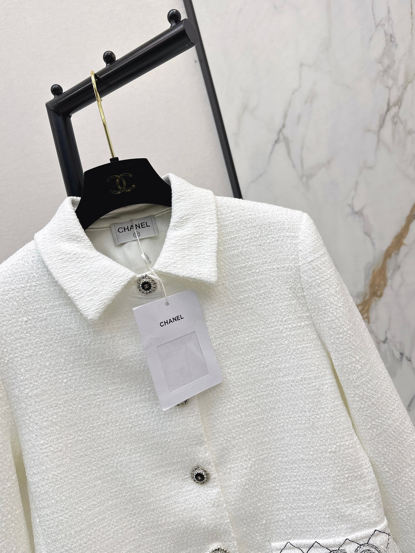 26SS NEW tweed woven jacket