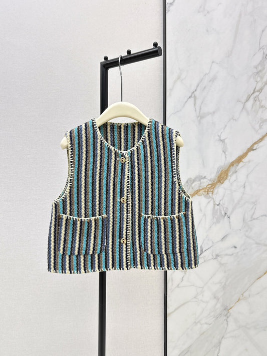 26SS NEW crochet vest jacket