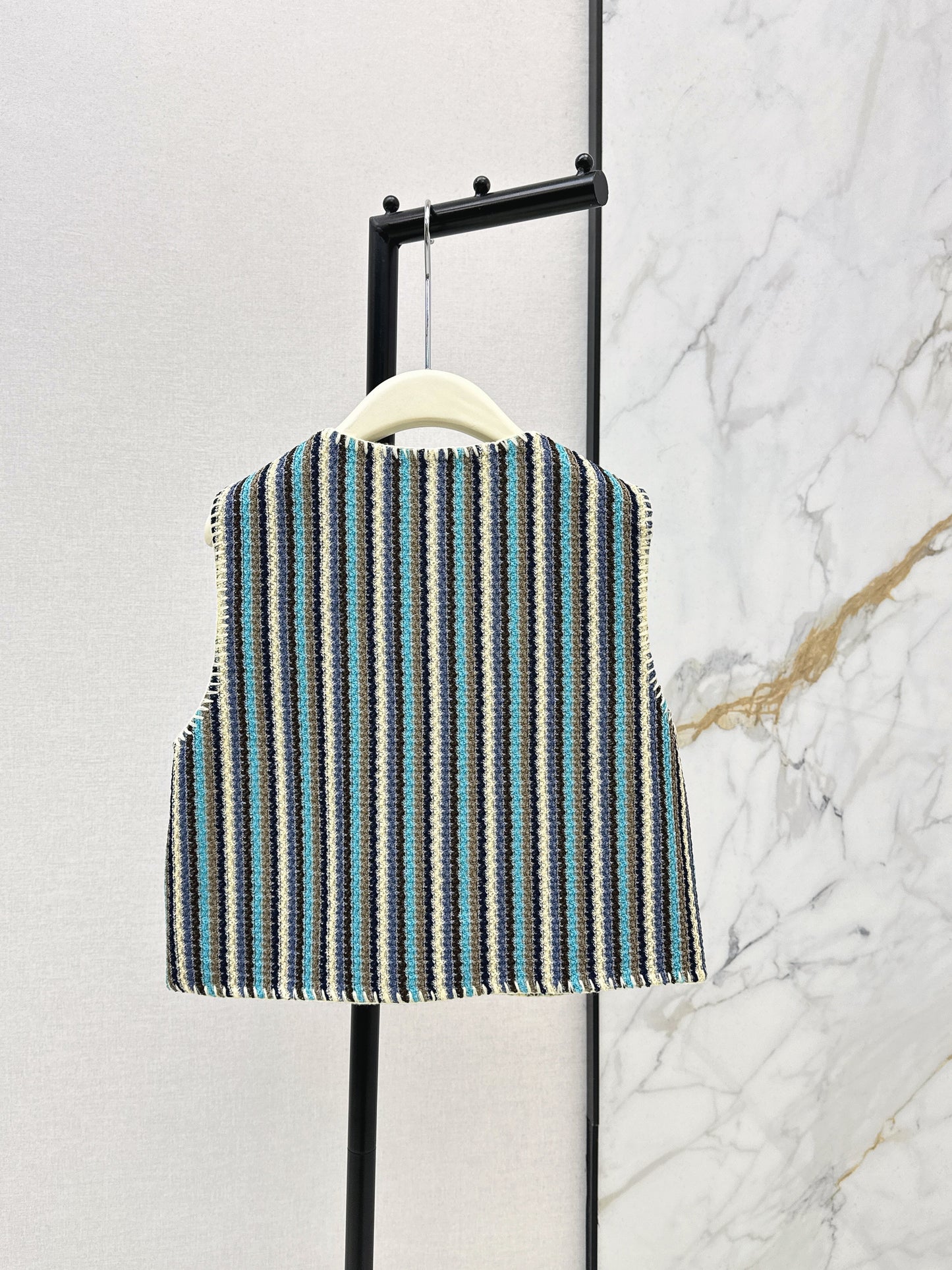 26SS NEW crochet vest jacket