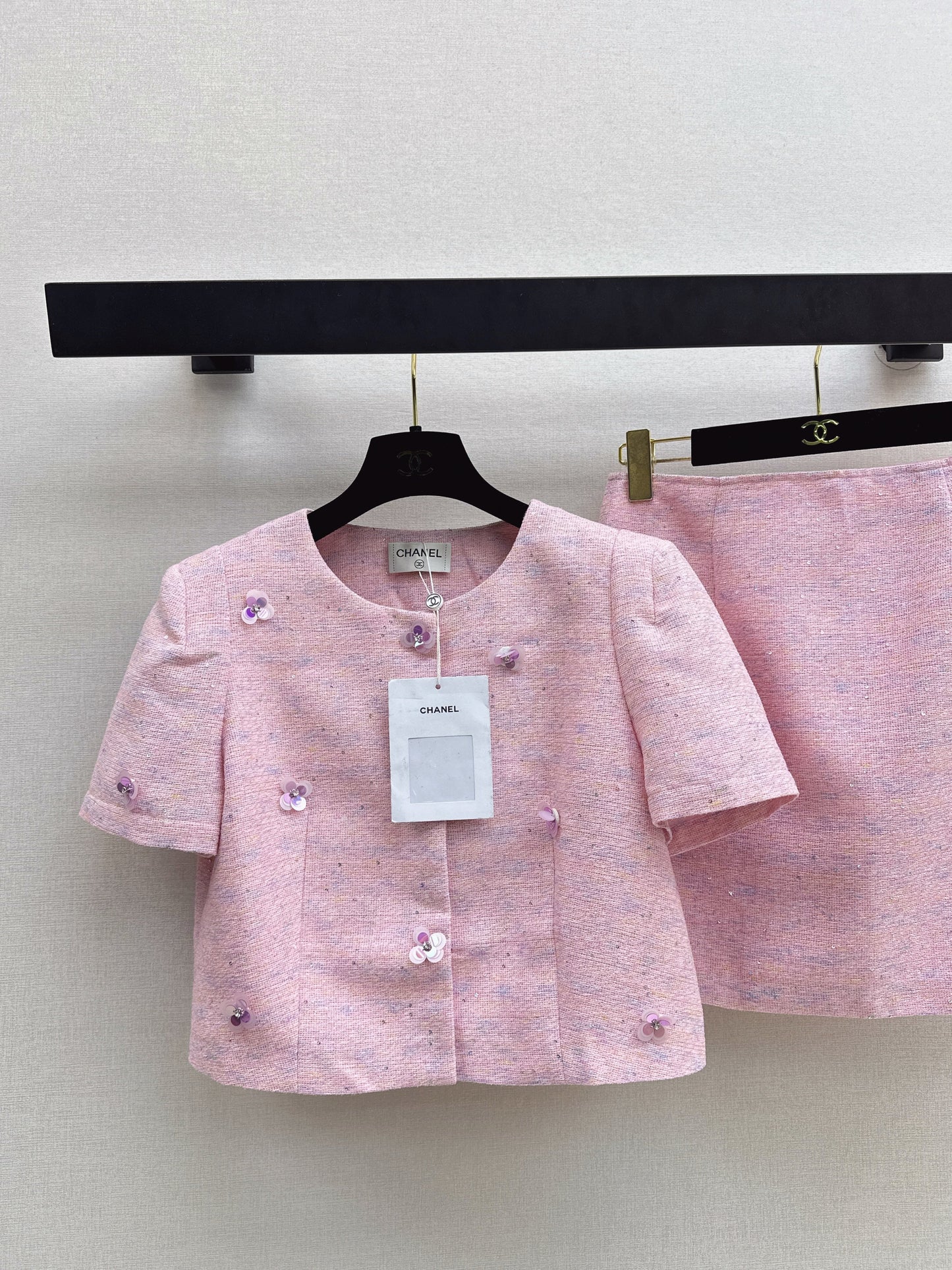 26SS NEW tweed outfit sets