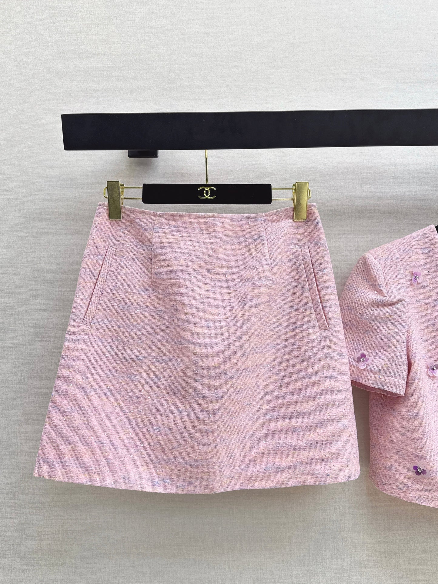 26SS NEW tweed outfit sets