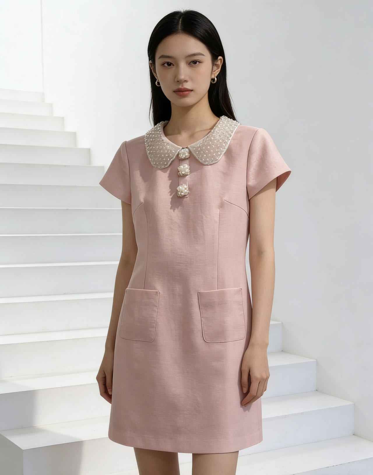 26SS NEW tweed dress