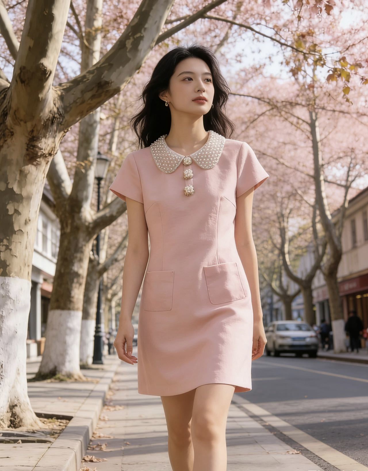 26SS NEW tweed dress