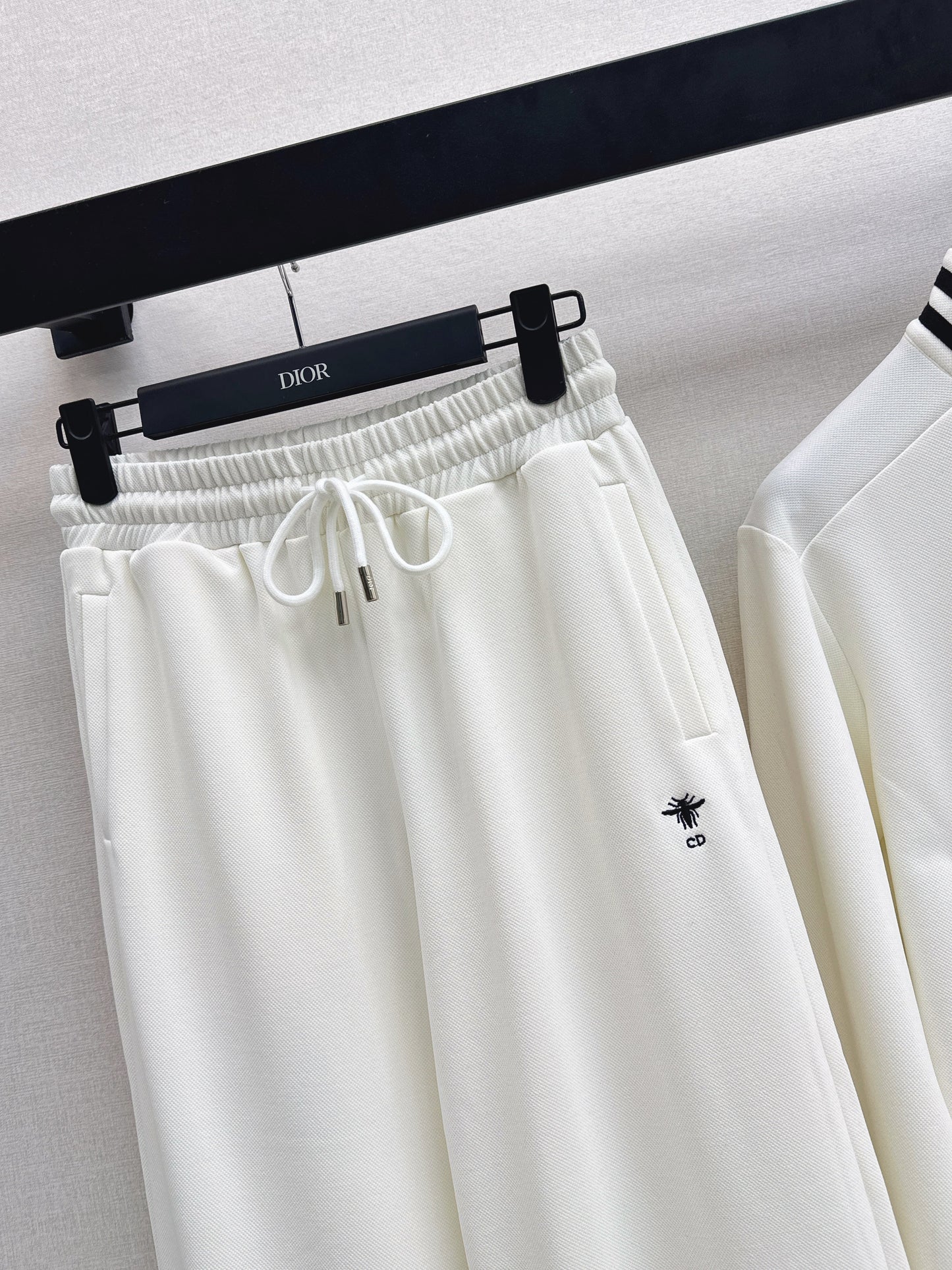 26SS NEW bee embroidery jacket+straight pants set