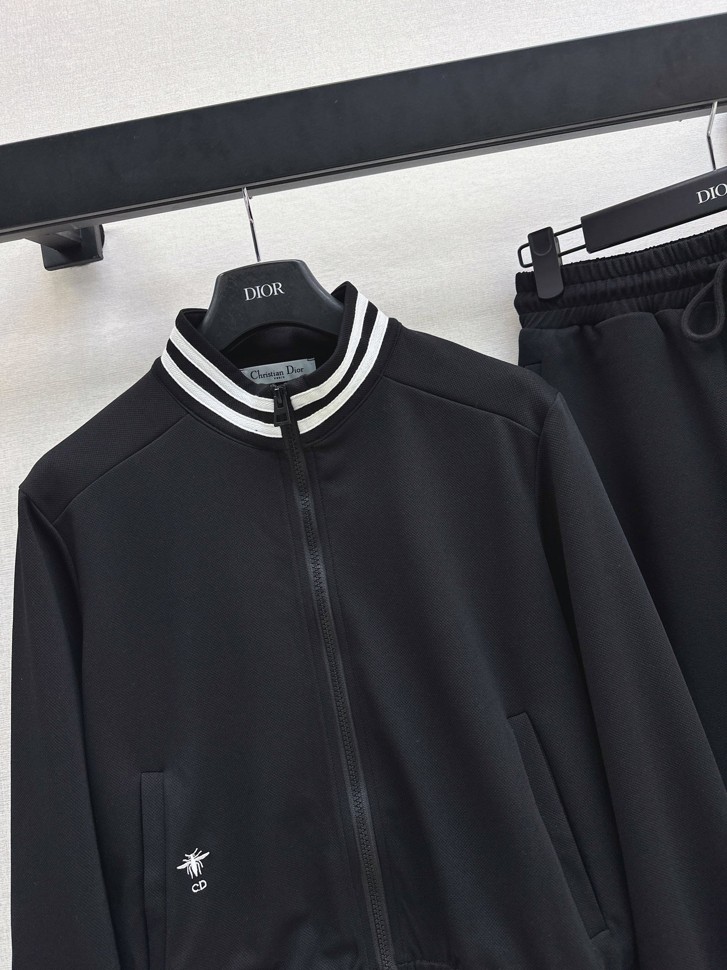 26SS NEW bee embroidery jacket+straight pants set