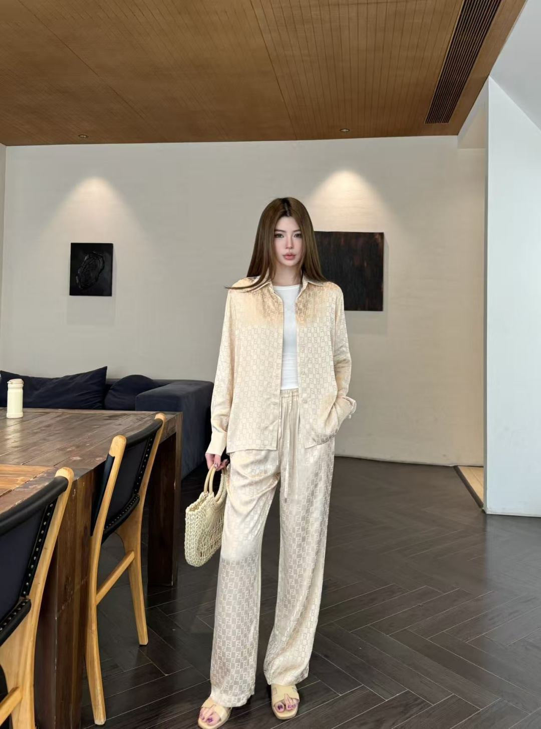 26SS NEW jacquard outfit sets