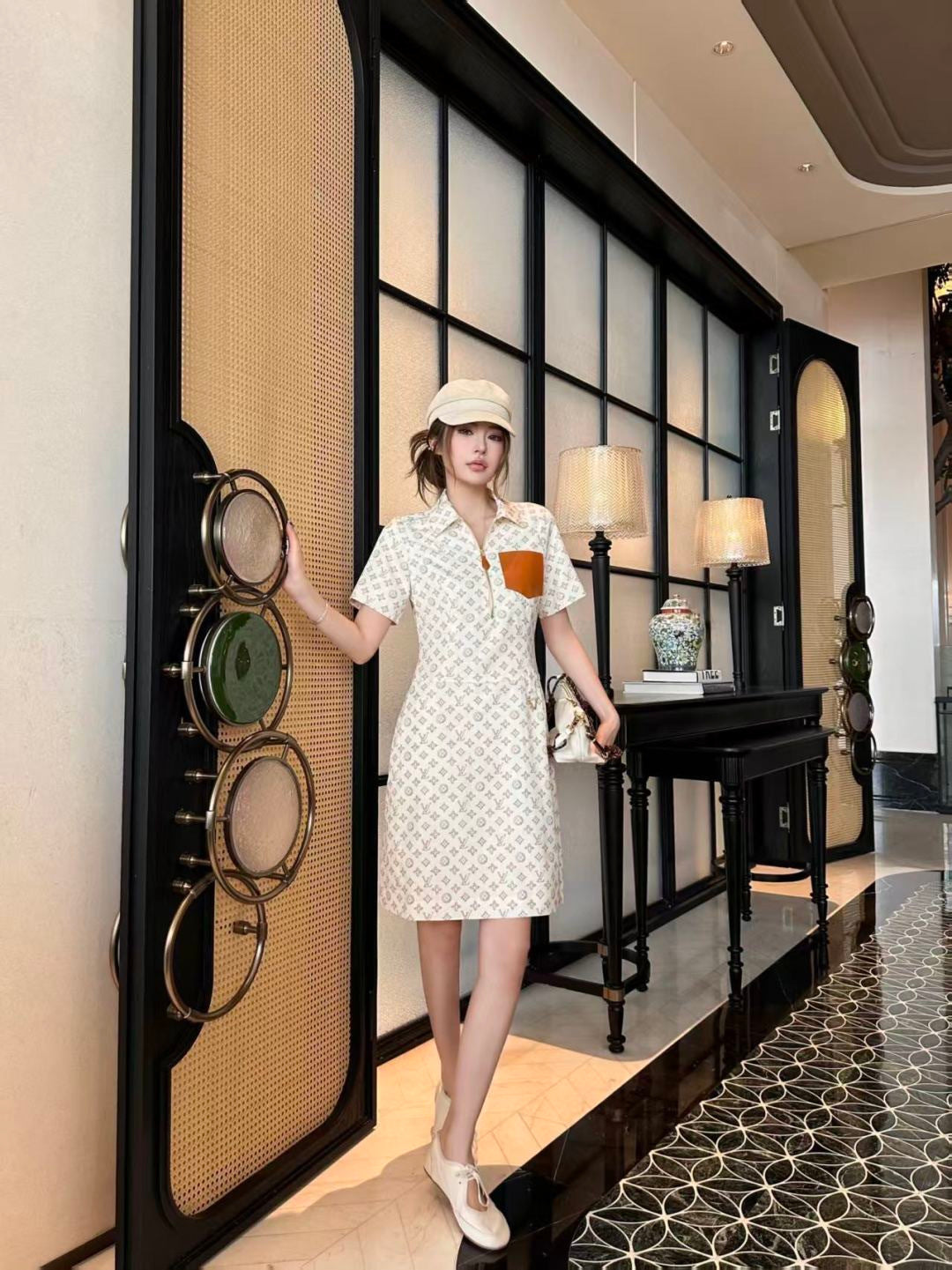 26SS NEW print dress