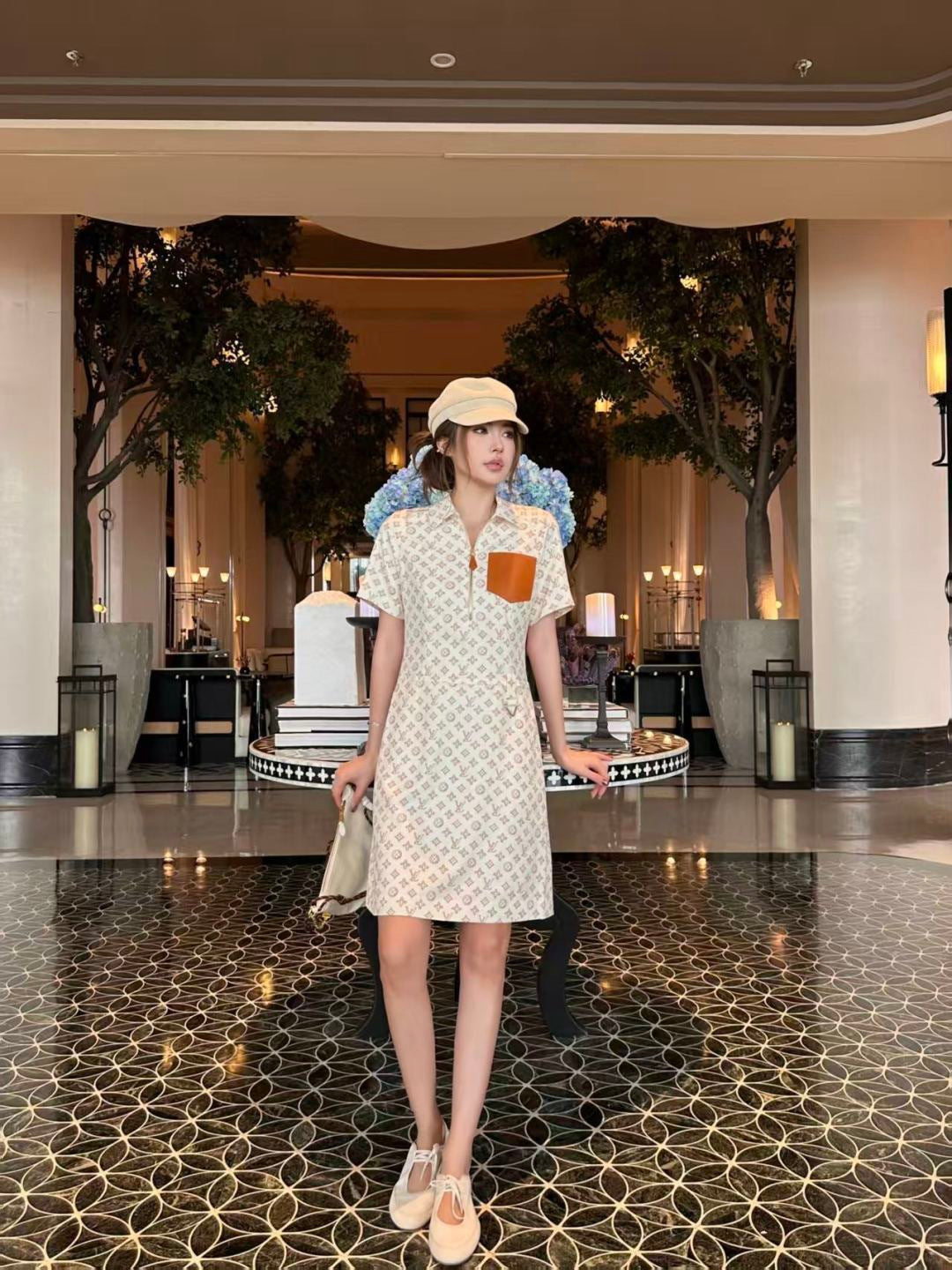 26SS NEW print dress