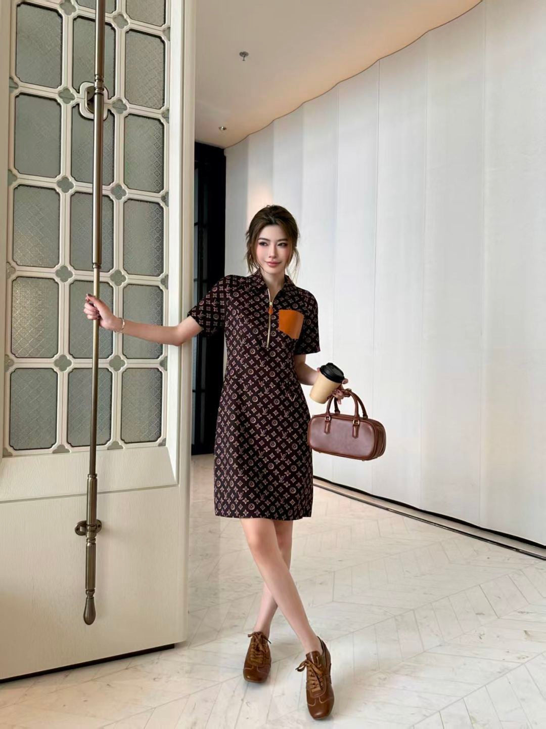 26SS NEW print dress