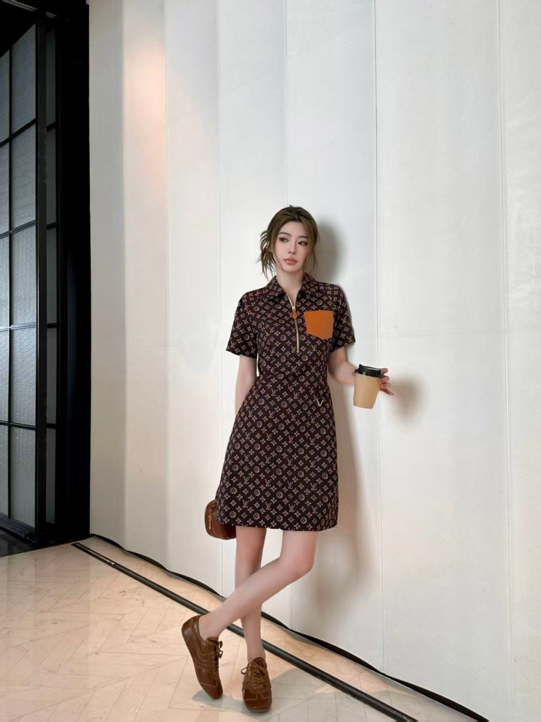 26SS NEW print dress