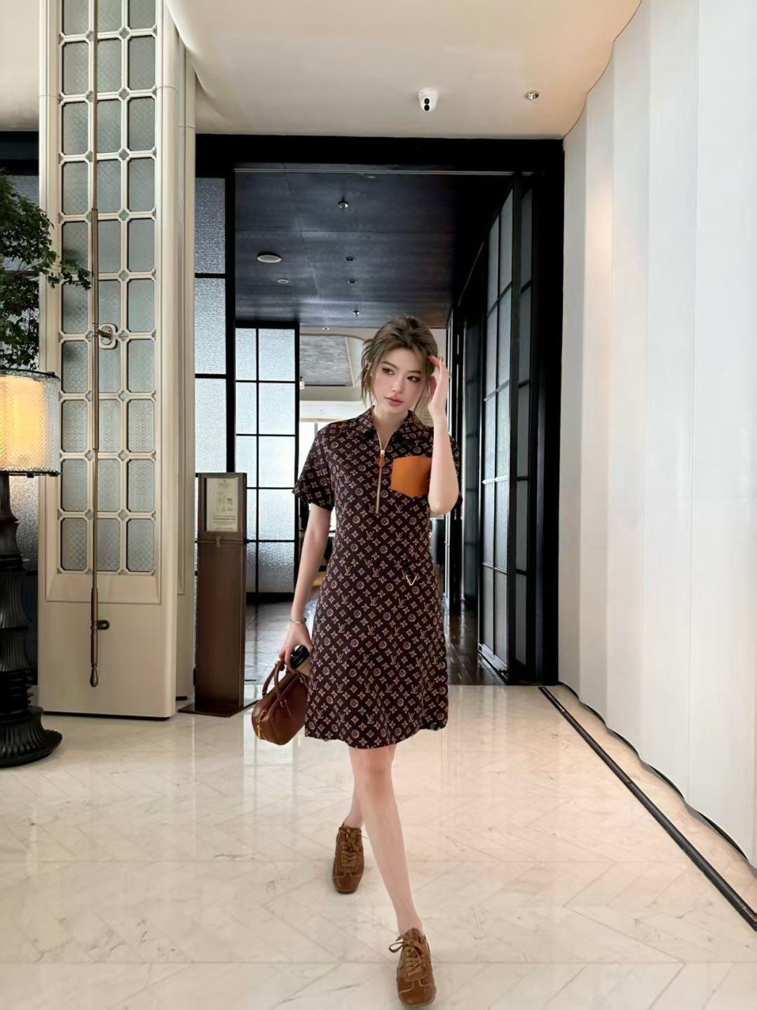 26SS NEW print dress