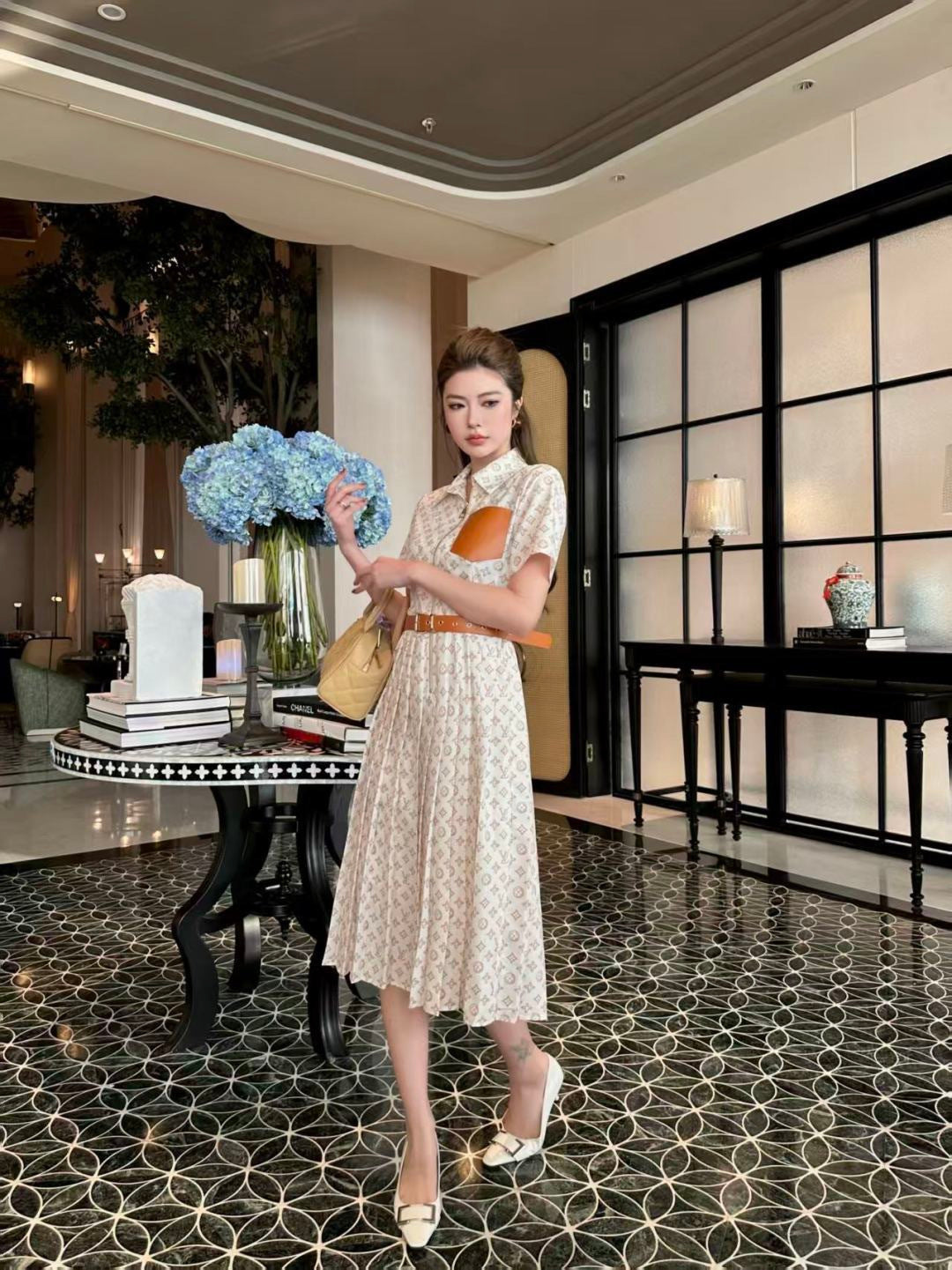 26SS NEW print dress