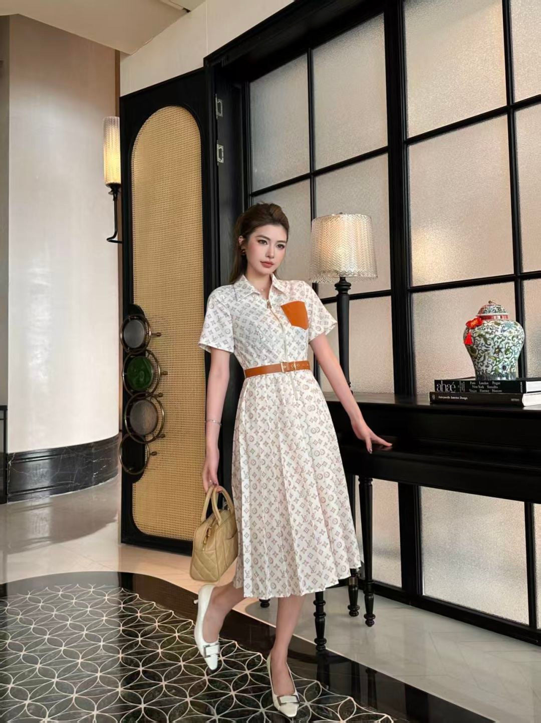 26SS NEW print dress