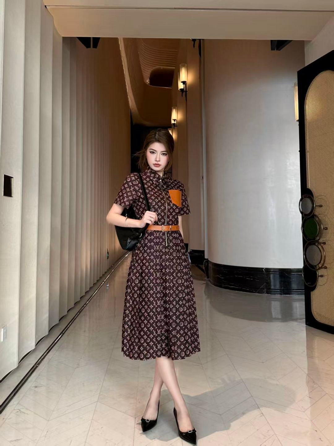 26SS NEW print dress