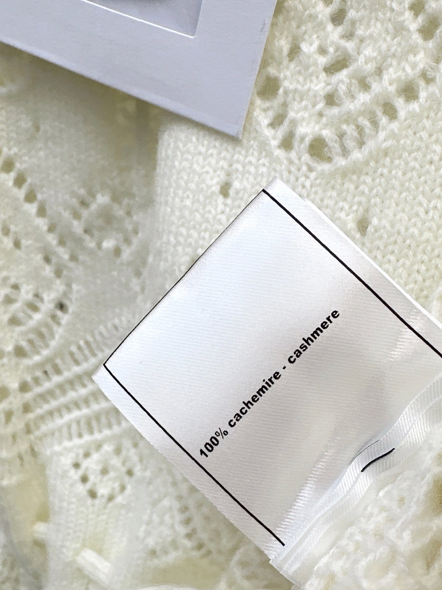 26SS NEW hollow cable knitwear