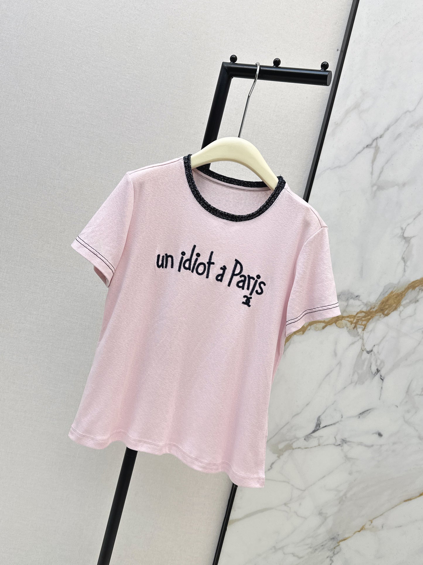 26SS NEUE bestickte T-Shirts