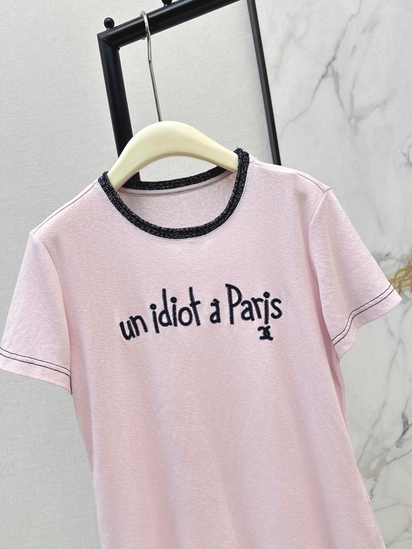 26SS NEUE bestickte T-Shirts
