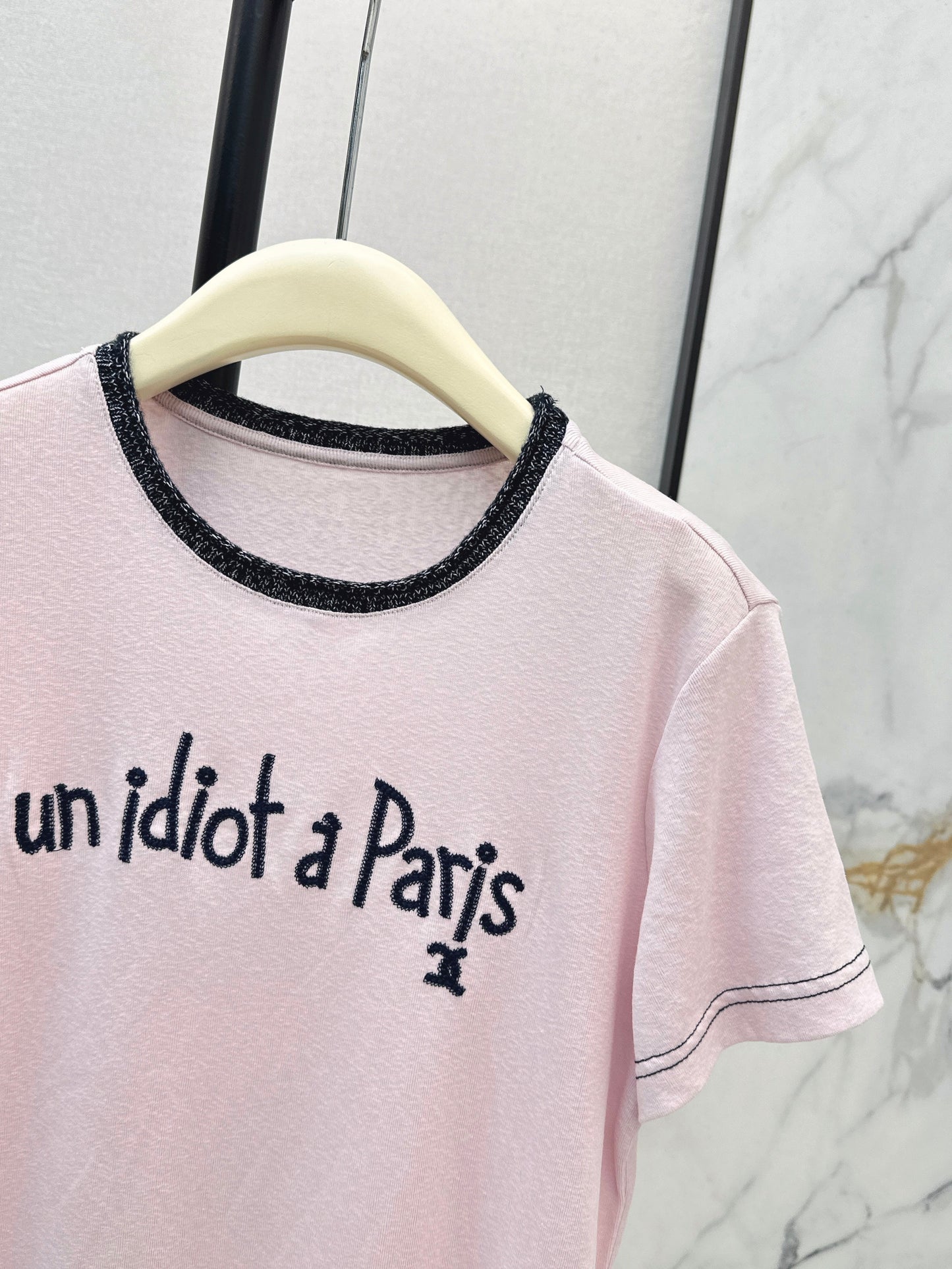 26SS NEUE bestickte T-Shirts