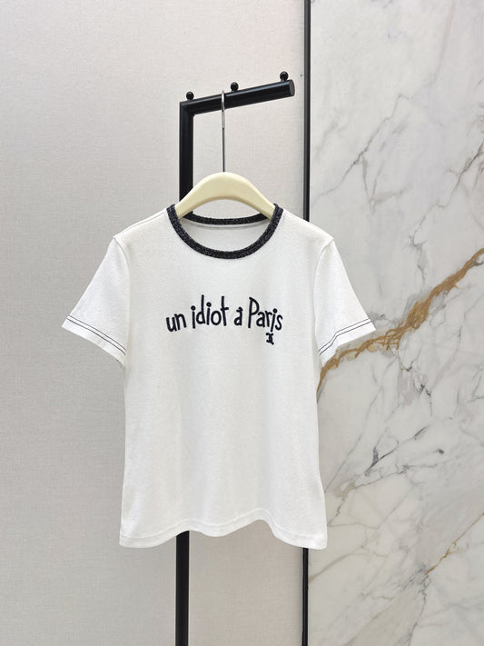 26SS NEW embroidery t-shirts