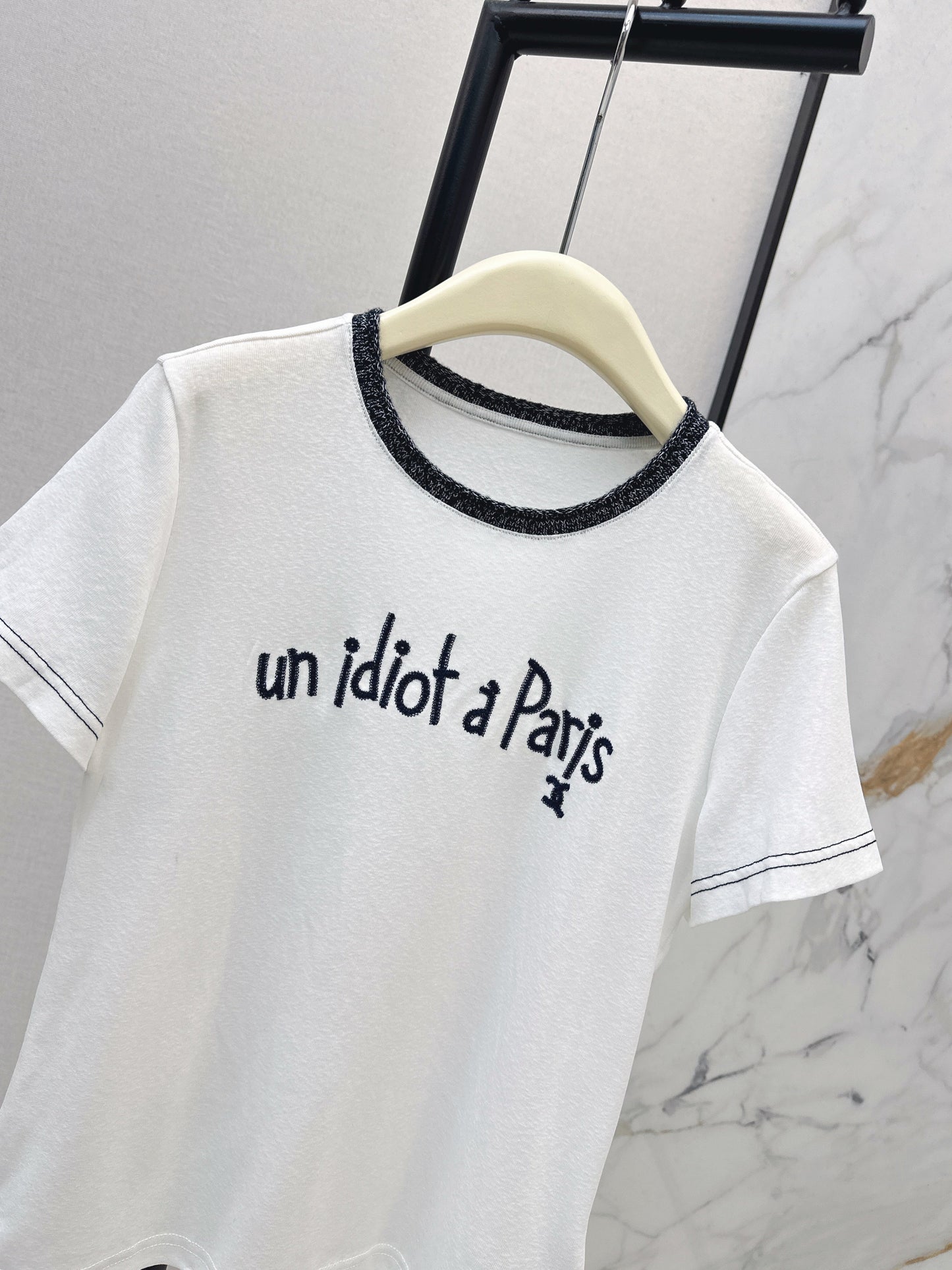 26SS NEUE bestickte T-Shirts
