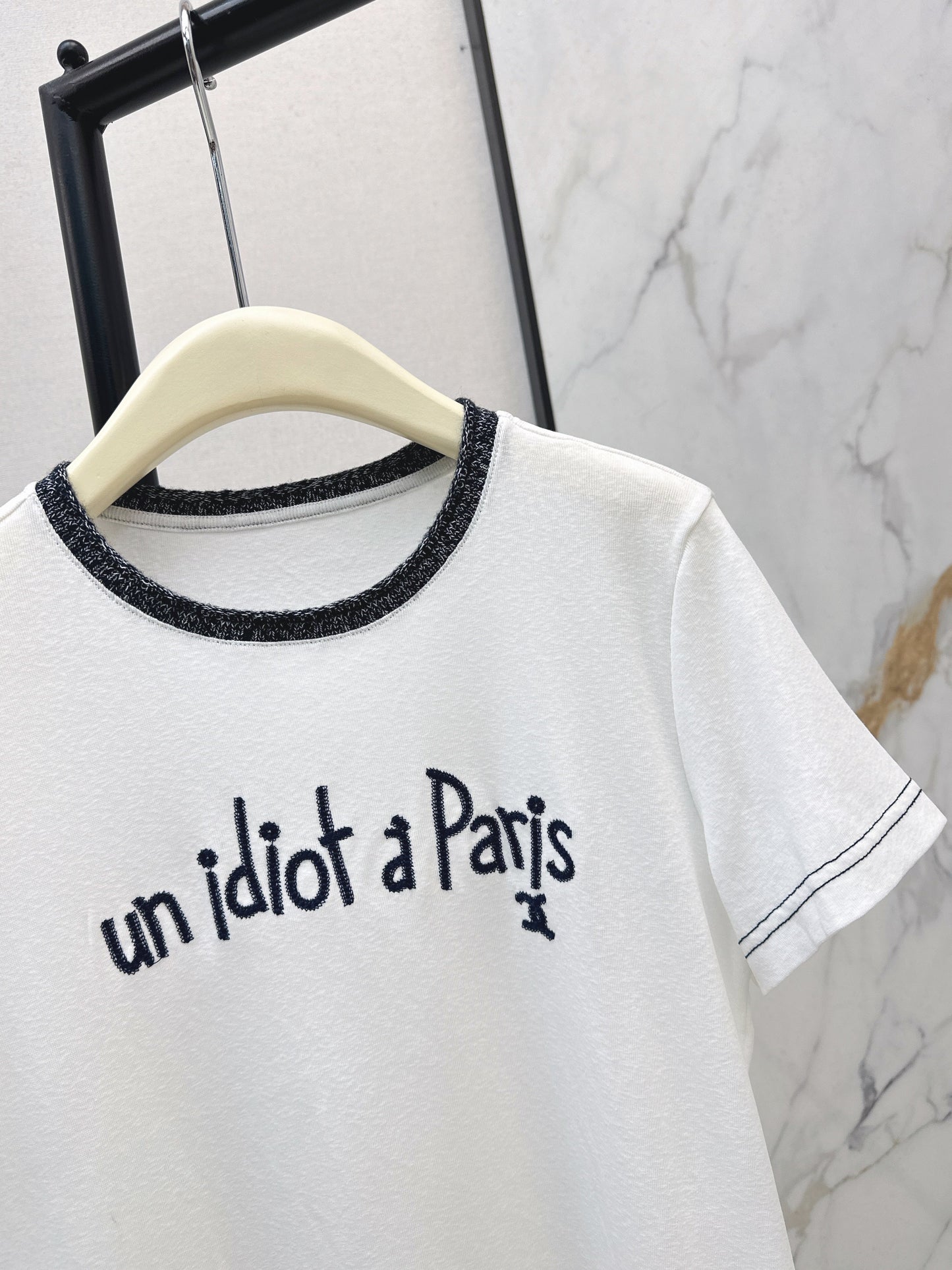 26SS NEUE bestickte T-Shirts