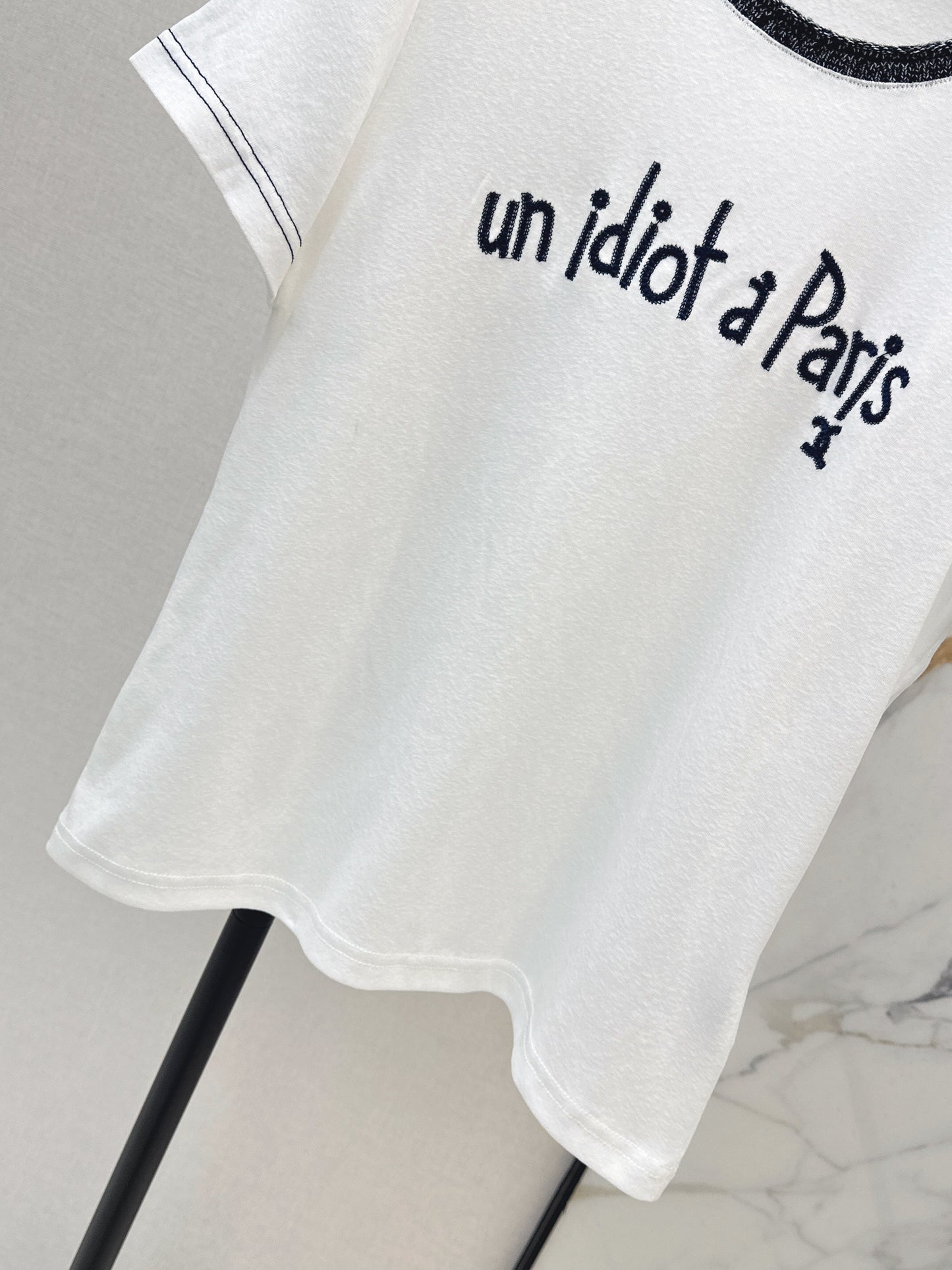 26SS NEUE bestickte T-Shirts