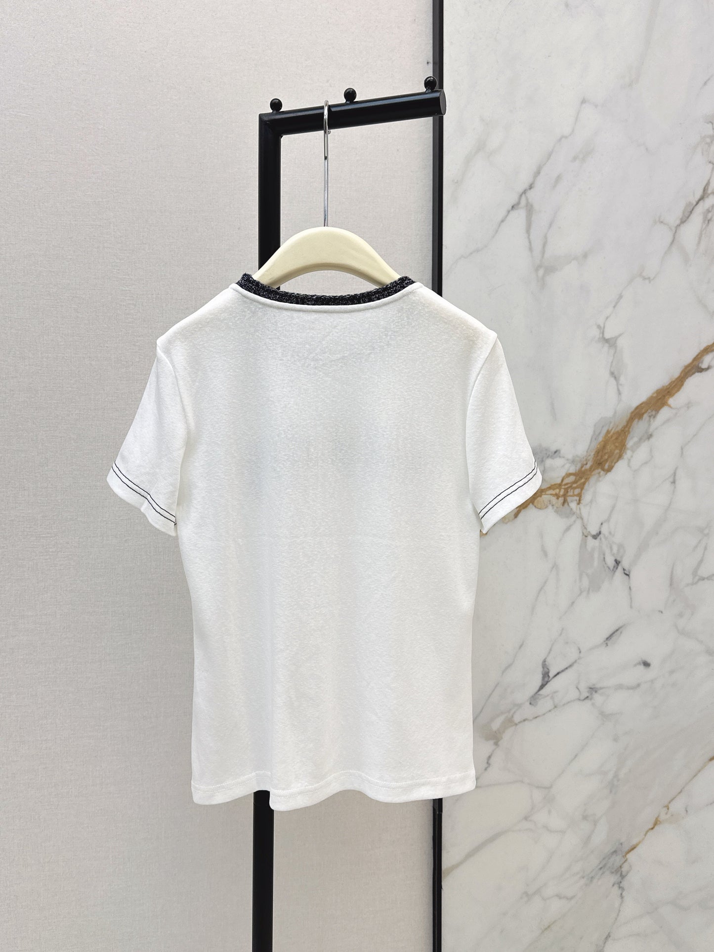 26SS NEUE bestickte T-Shirts