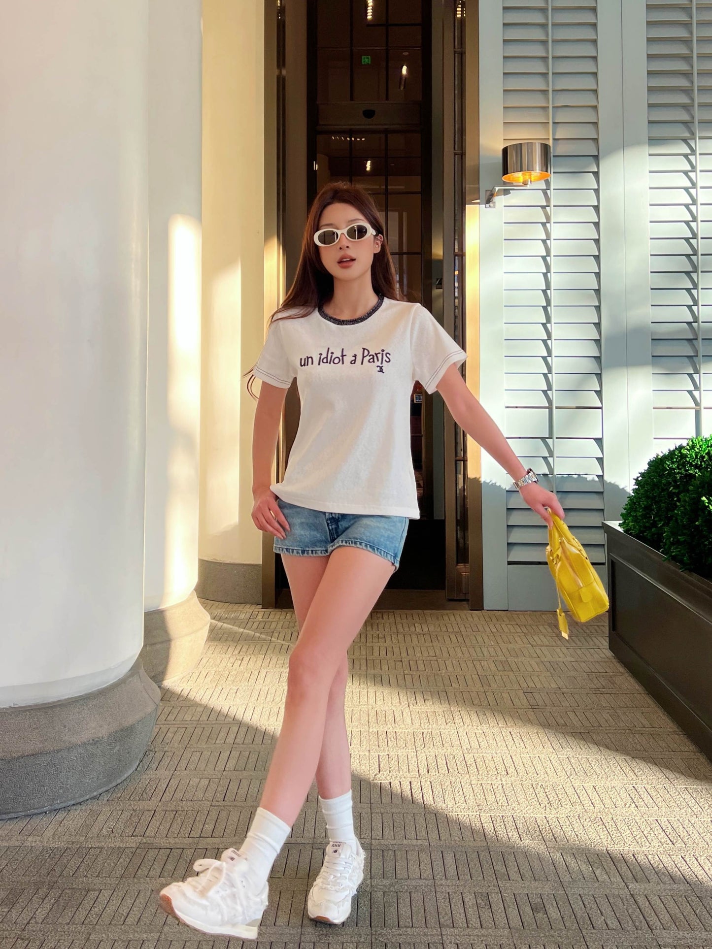 26SS NEUE bestickte T-Shirts