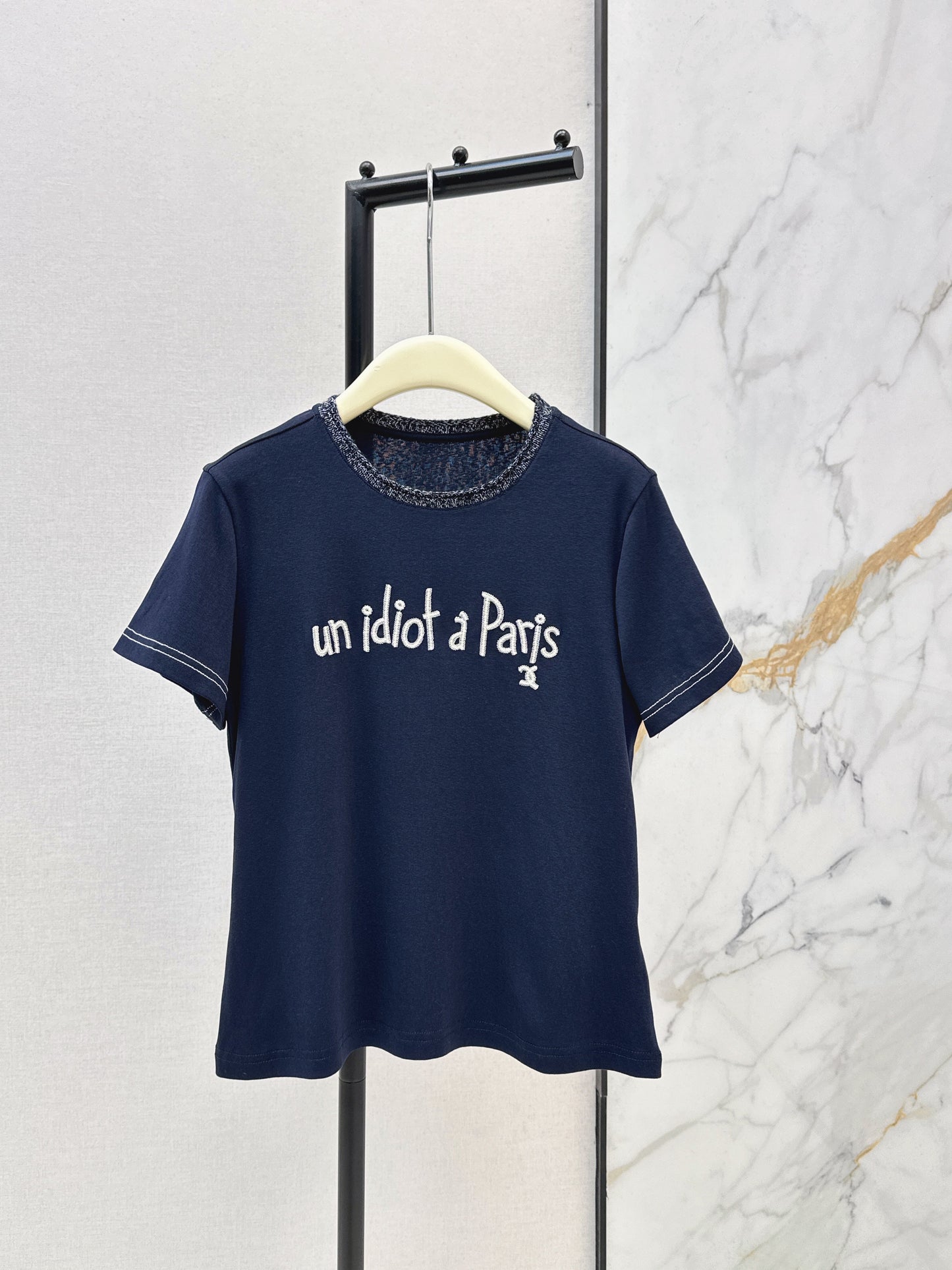 26SS NEUE bestickte T-Shirts