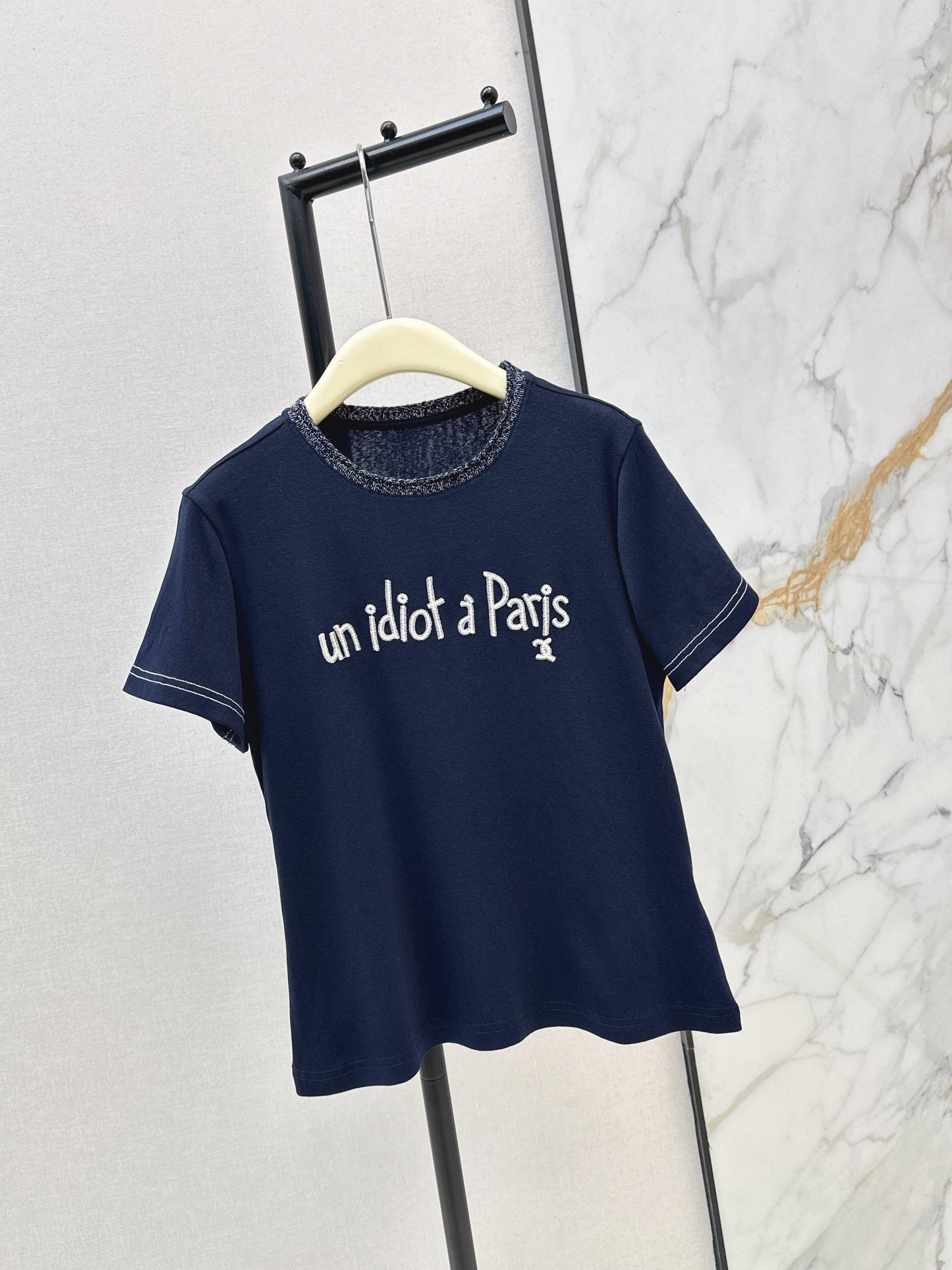 26SS NEUE bestickte T-Shirts
