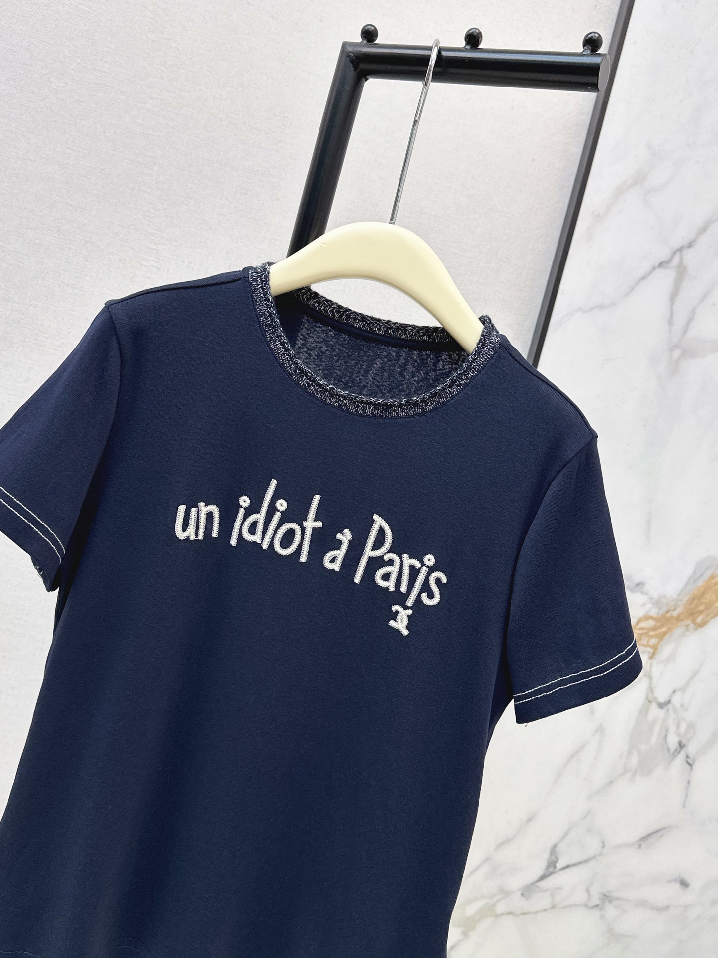 26SS NEUE bestickte T-Shirts